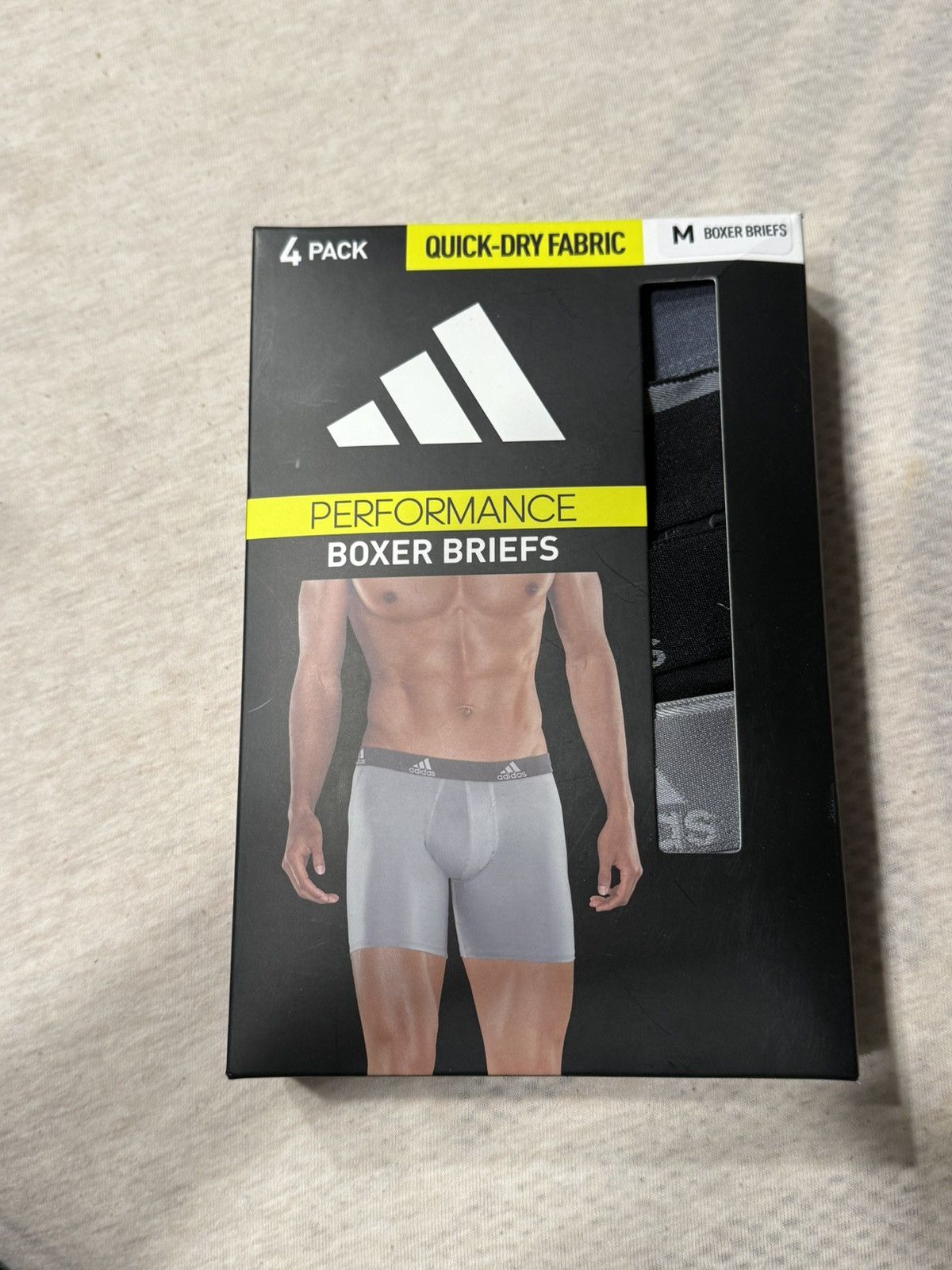 Adidas Mens Boxer Breifs Size 32 - 1 Thumbnail
