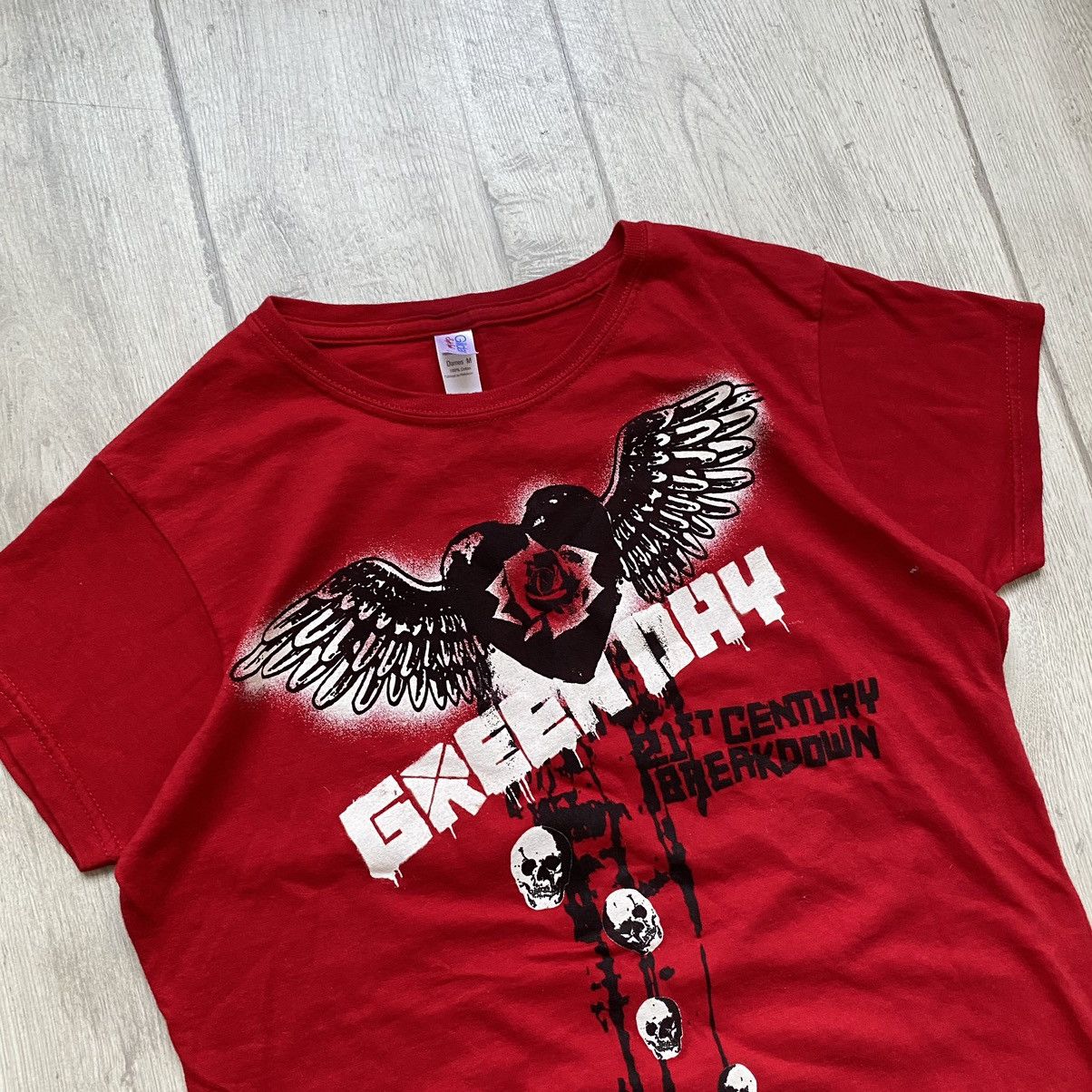Affliction 💀 Vintage 00s Green Day Rock Band tee Y2K Size M / US 6-8 / IT 42-44 - 2 Thumbnail