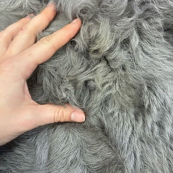 Vintage 440. VINTAGE 1970s Gray Genuine Sheepskin Fur Jacket Small Size S / US 4 / IT 40 - 15 Thumbnail