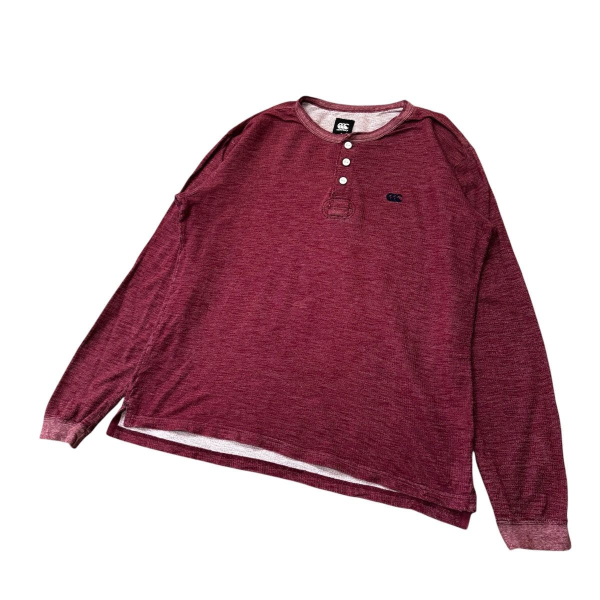 Canterbury of New Zealand Vintage Canterbury of New Zealand Slub Knit Henley Size US XXL / EU 58 / 5 - 2 Thumbnail