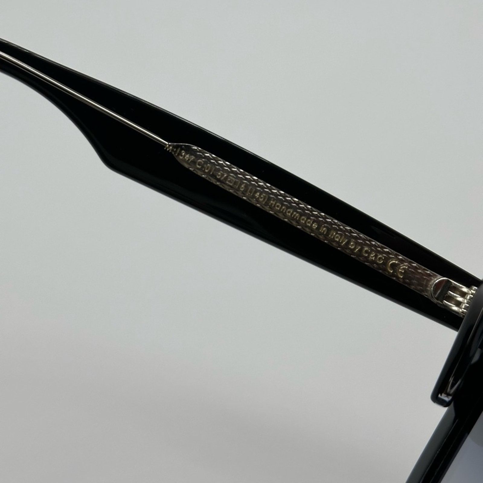 Cutler and Gross BRAND NEW CUTLER AND GROSS CG1347S 001 Black Unisex Size ONE SIZE - 6 Thumbnail