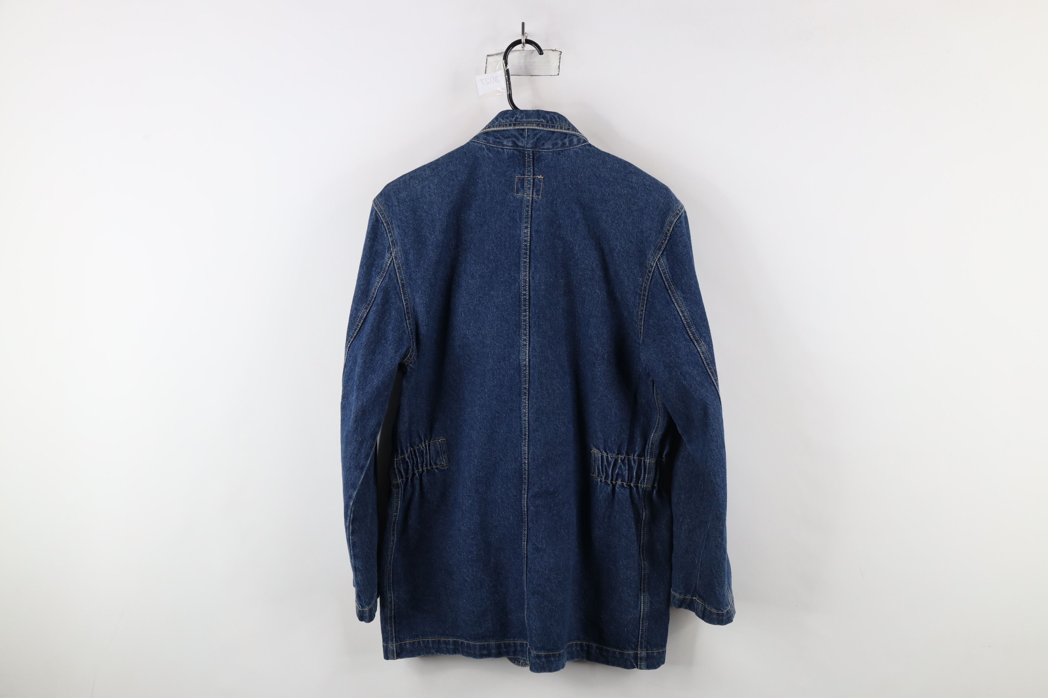 Vintage Vintage 90s Streetwear Denim Jean Blazer Jacket Blue Cotton Size M / US 6-8 / IT 42-44 - 11 Thumbnail