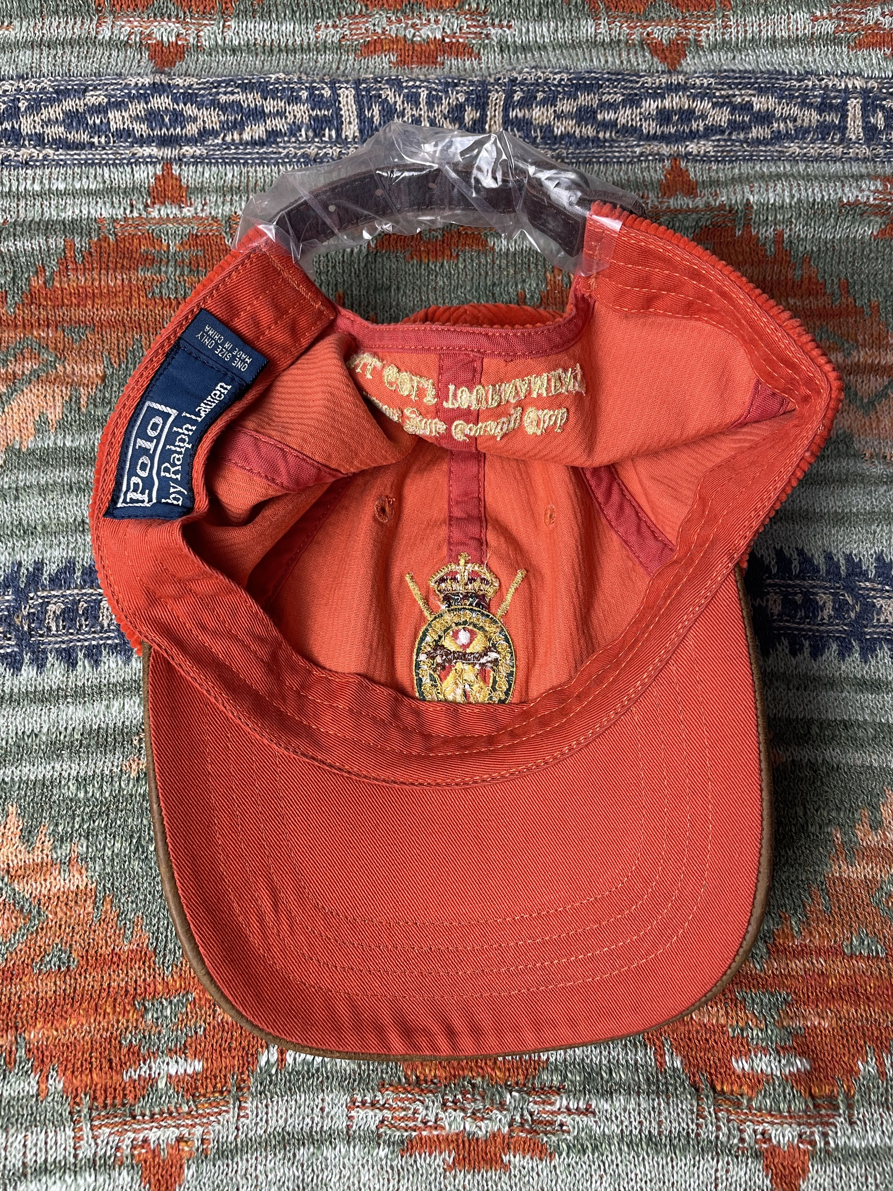 Polo Ralph Lauren × Rugby Ralph Lauren Polo Ralph Lauren Rare Leather Baseball Hat cap Size ONE SIZE - 6 Thumbnail