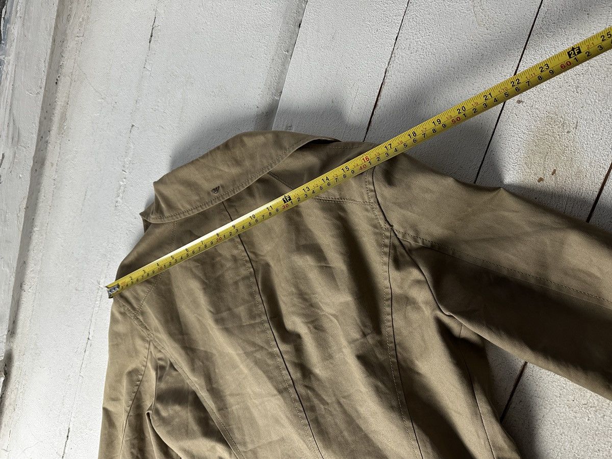 Armani 🚨ARMANI JEANS BEIGE BROWN WOMEN COAT LUXURY OLD MONEY Size L / US 10 / IT 46 - 20 Thumbnail