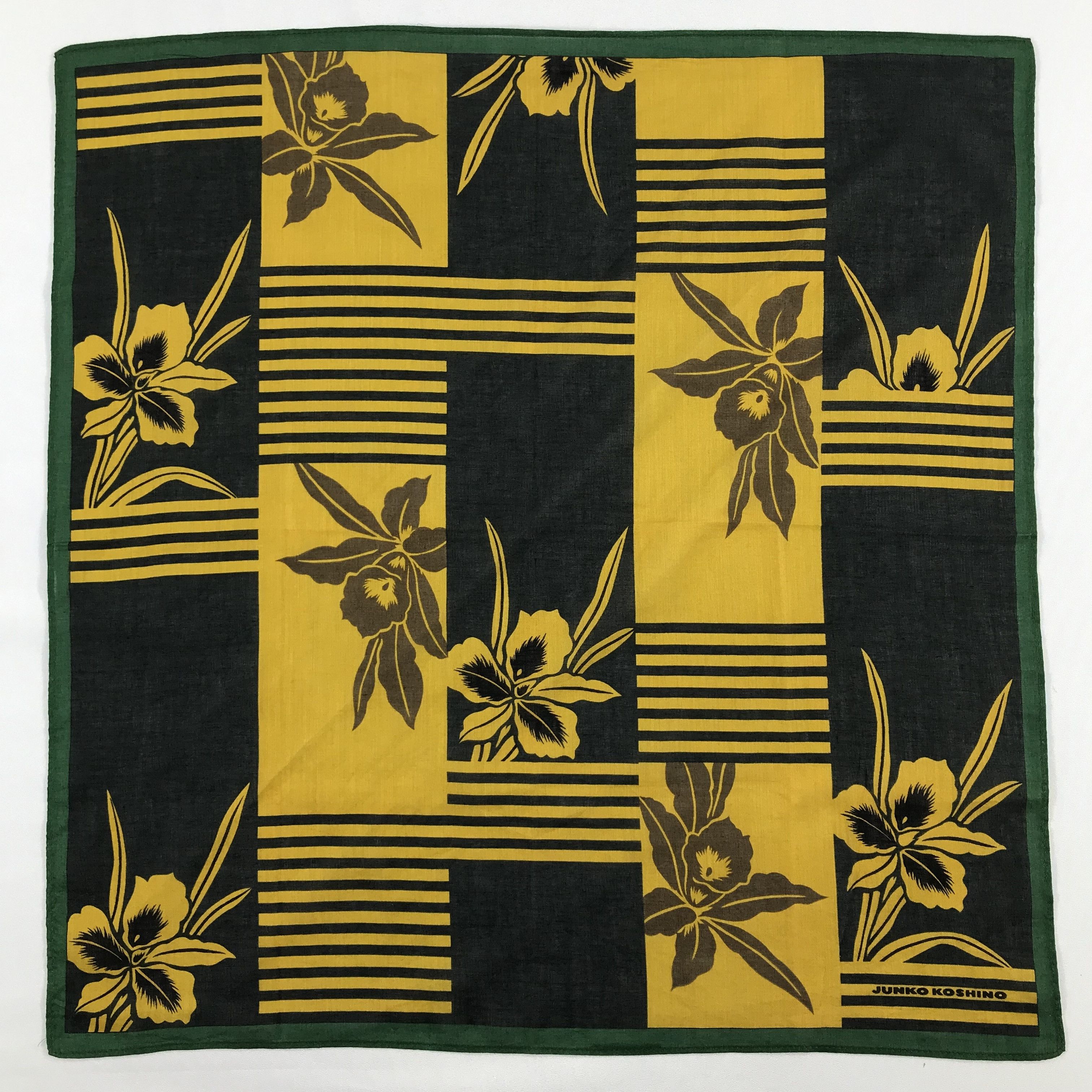 Mr. Junko × Vintage Junko Koshino Bandana / Handkerchief / Neckerchief -S1946 Size ONE SIZE - 1 Thumbnail