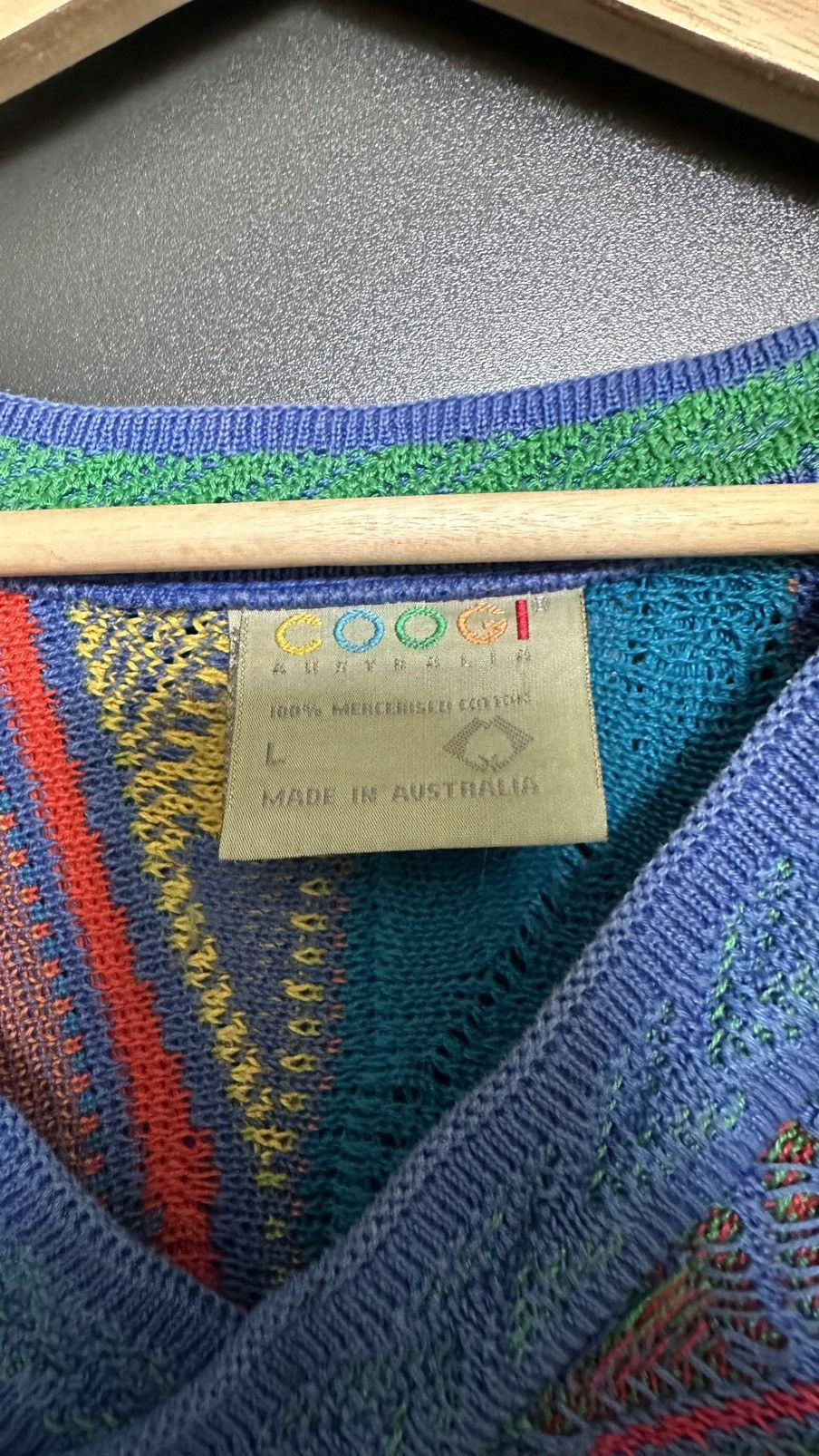 Coogi rare Coogi Australia 90s Cable knit Size US L / EU 52-54 / 3 - 3 Thumbnail