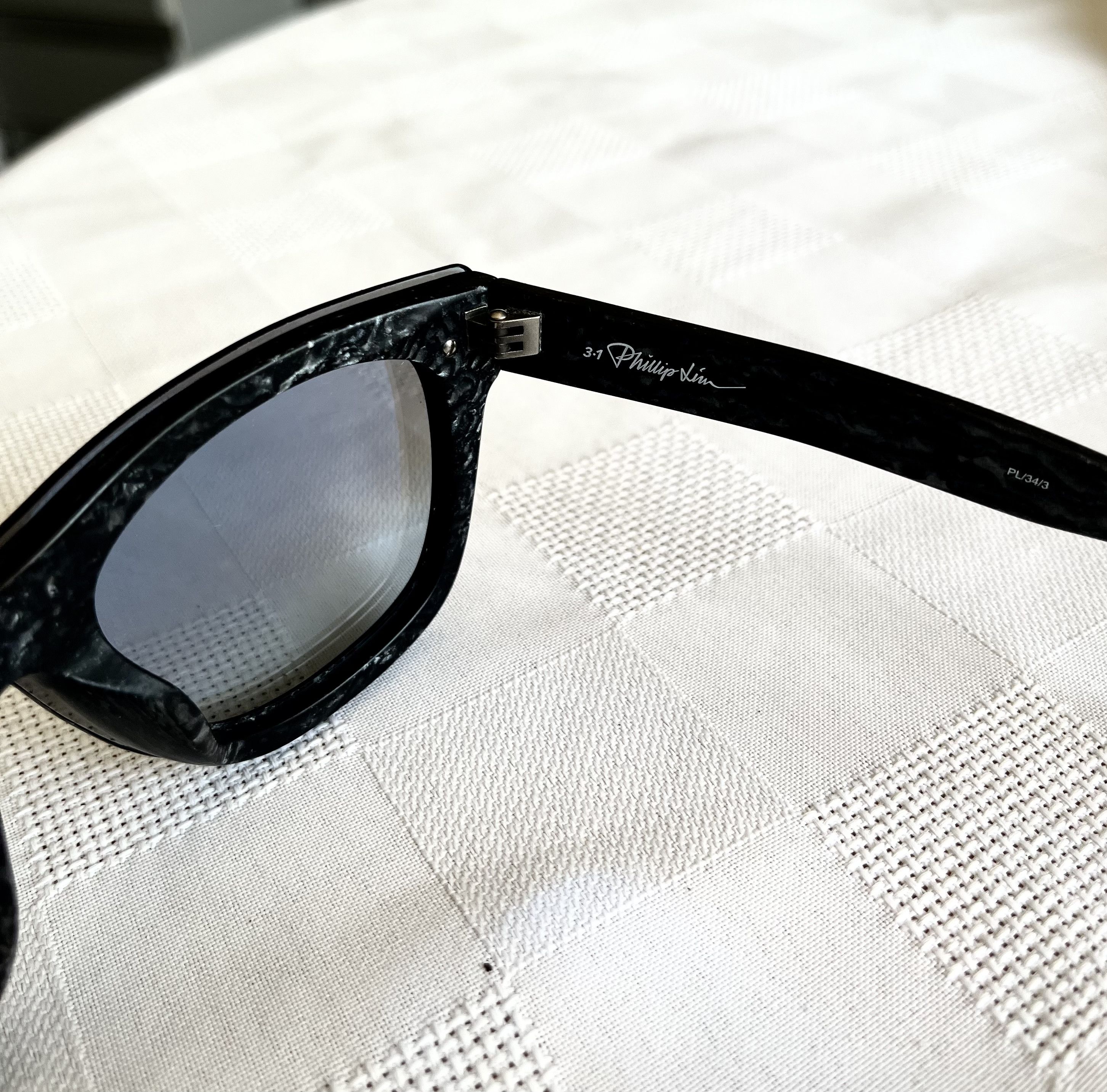 3.1 Phillip Lim Phillip Lim x Linda Farrow 34 C8 D-Frame Sunglasses Size ONE SIZE - 4 Thumbnail