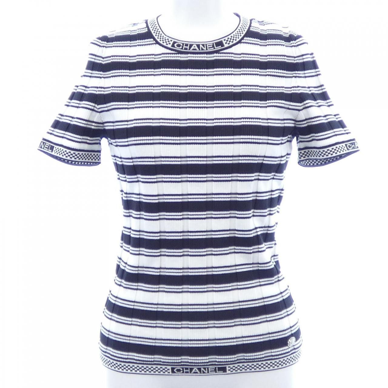 Chanel Chanel Chanel Top Textile Tops P74237K10628 DUTY FREE for USA Size ONE SIZE - 1 Thumbnail