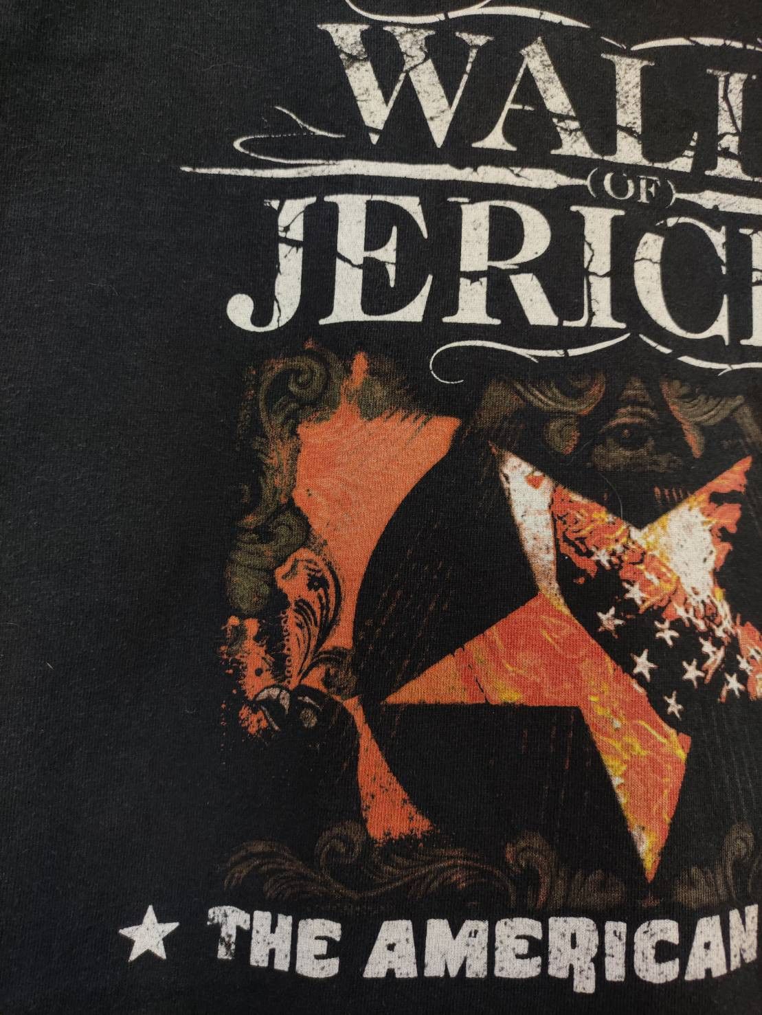 Band Tees Vtg 00's Walls of Jericho " The American Dream " Album Promo Size US L / EU 52-54 / 3 - 4 Thumbnail