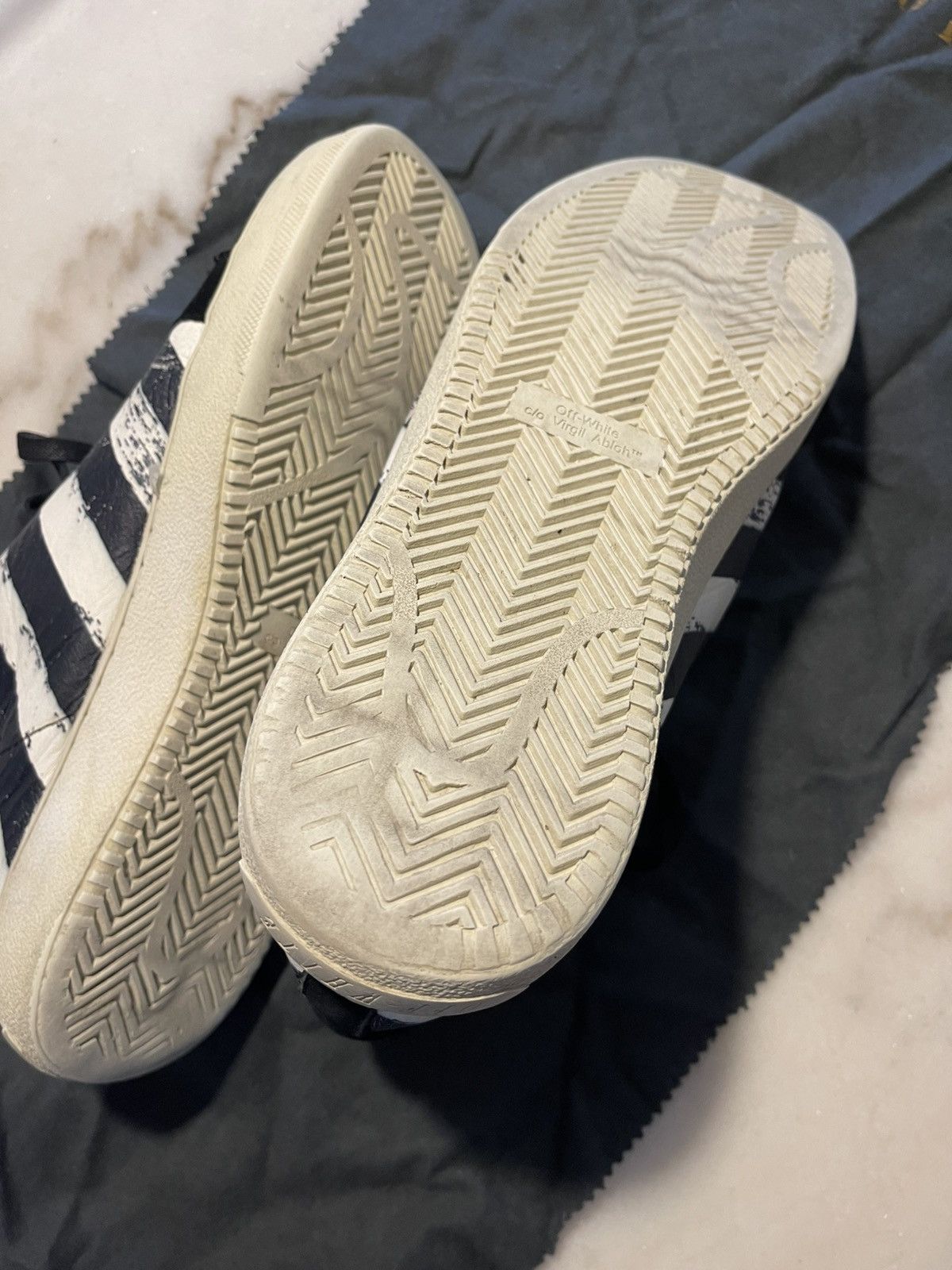 Off-White Off white mens high top sneakers 43 Size US 9.5 / EU 42-43 - 14 Thumbnail