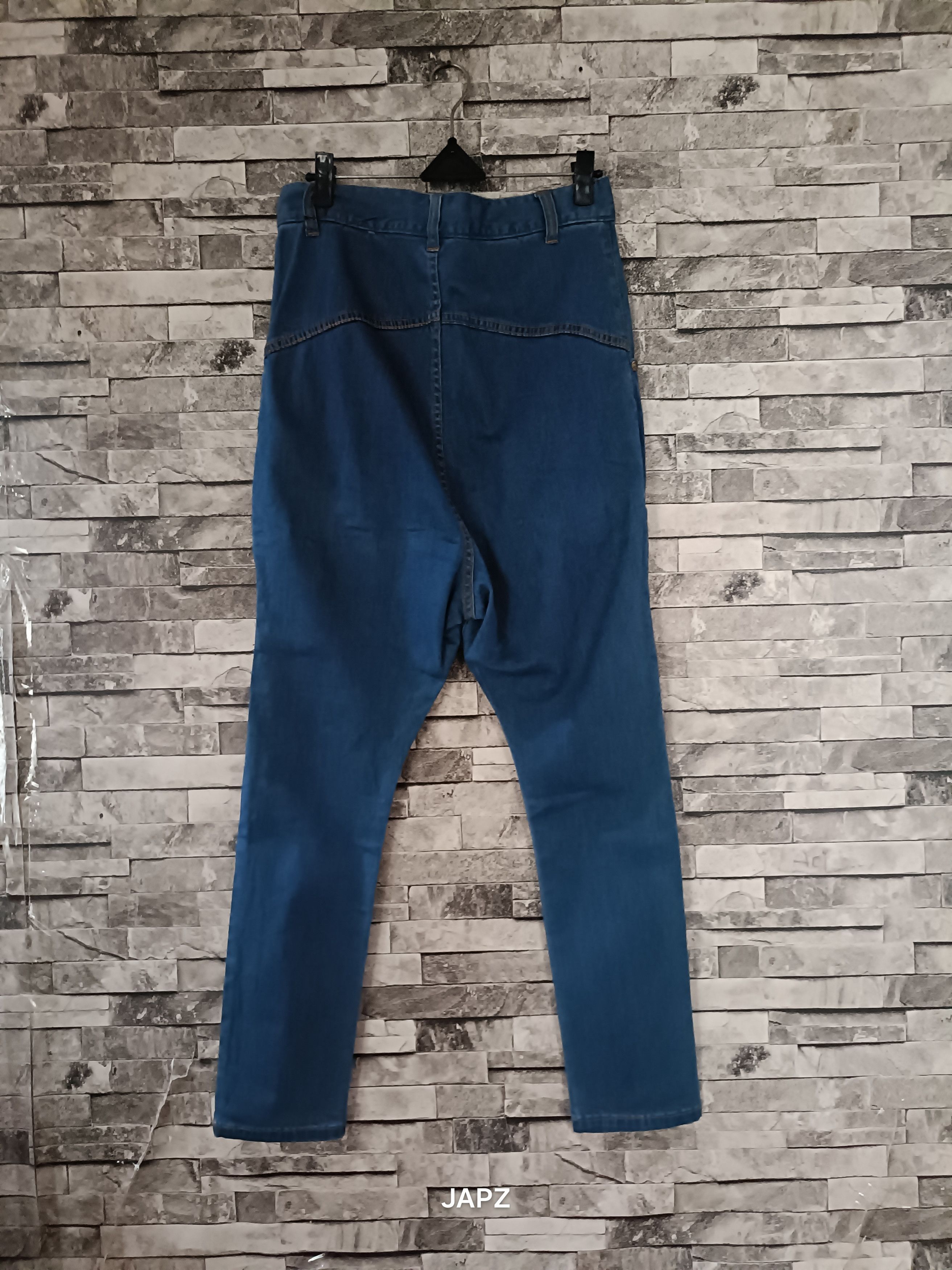 mercibeaucoup Vintage mercibeaucoup blue drop crotch pants Size US 26 / EU 42 - 3 Thumbnail
