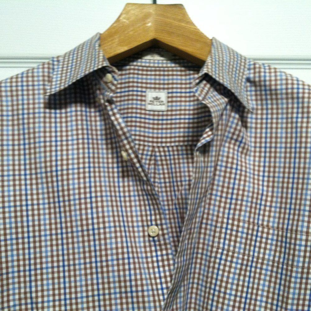 Peter Millar PETER MILLAR MENS MULTICOLOR COTTON CASUAL SHIRT SIZE: L Size US L / EU 52-54 / 3 - 1 Thumbnail