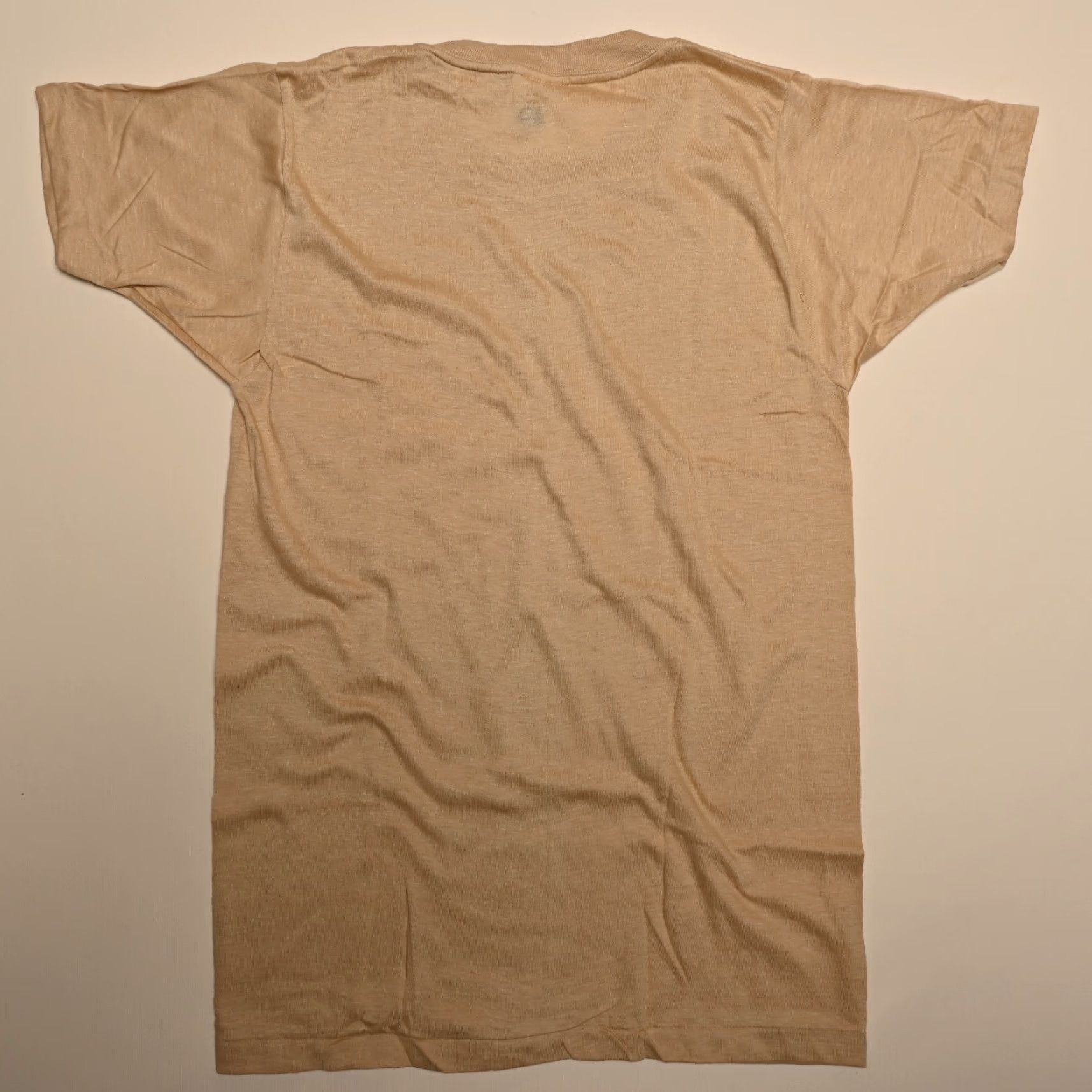 Vintage AUTHENTIC VINTAGE 80s Cal Cru Tan Basic Blank Short Sleeve T-Shirt S - 4834 Size US S / EU 44-46 / 1 - 2 Thumbnail