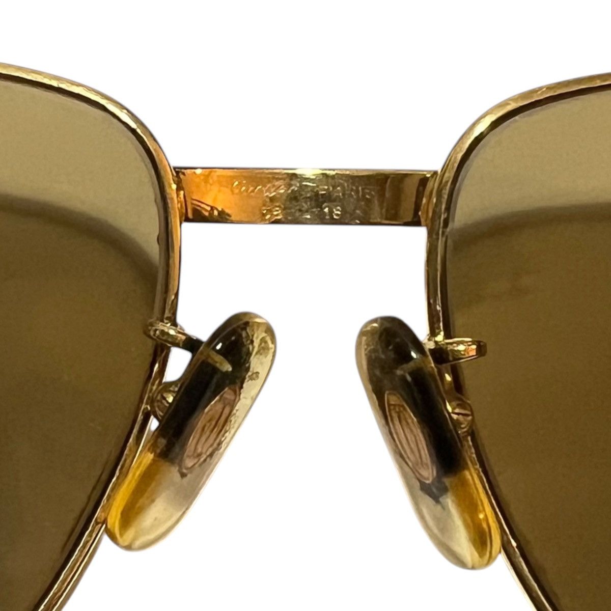Cartier Cartier Vintage Trinity Gold Flame Sunglasses Size ONE SIZE - 5 Thumbnail