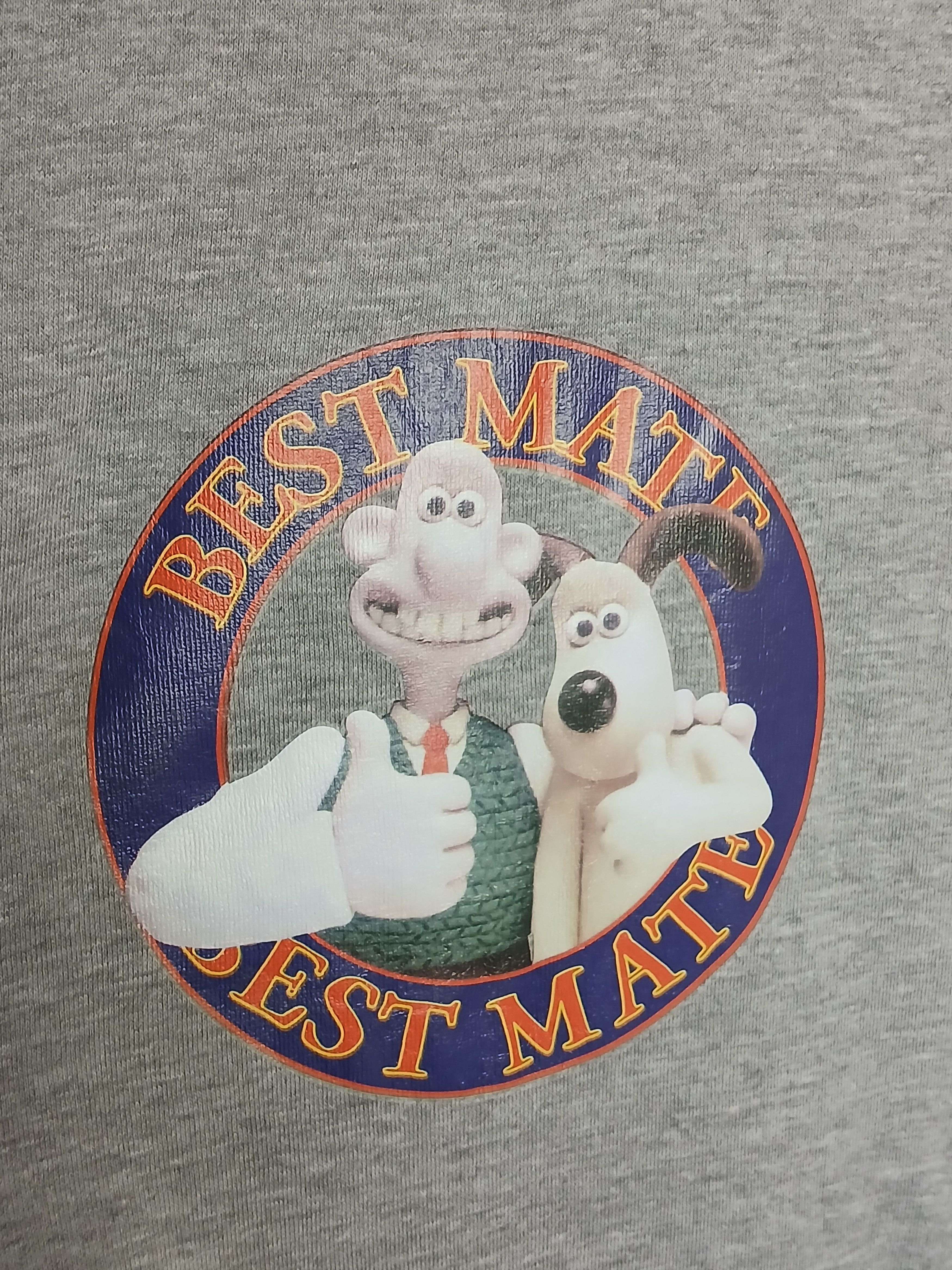 Vintage Vintage Wallace & Gromit T-Shirt Size US XL / EU 56 / 4 - 3 Thumbnail