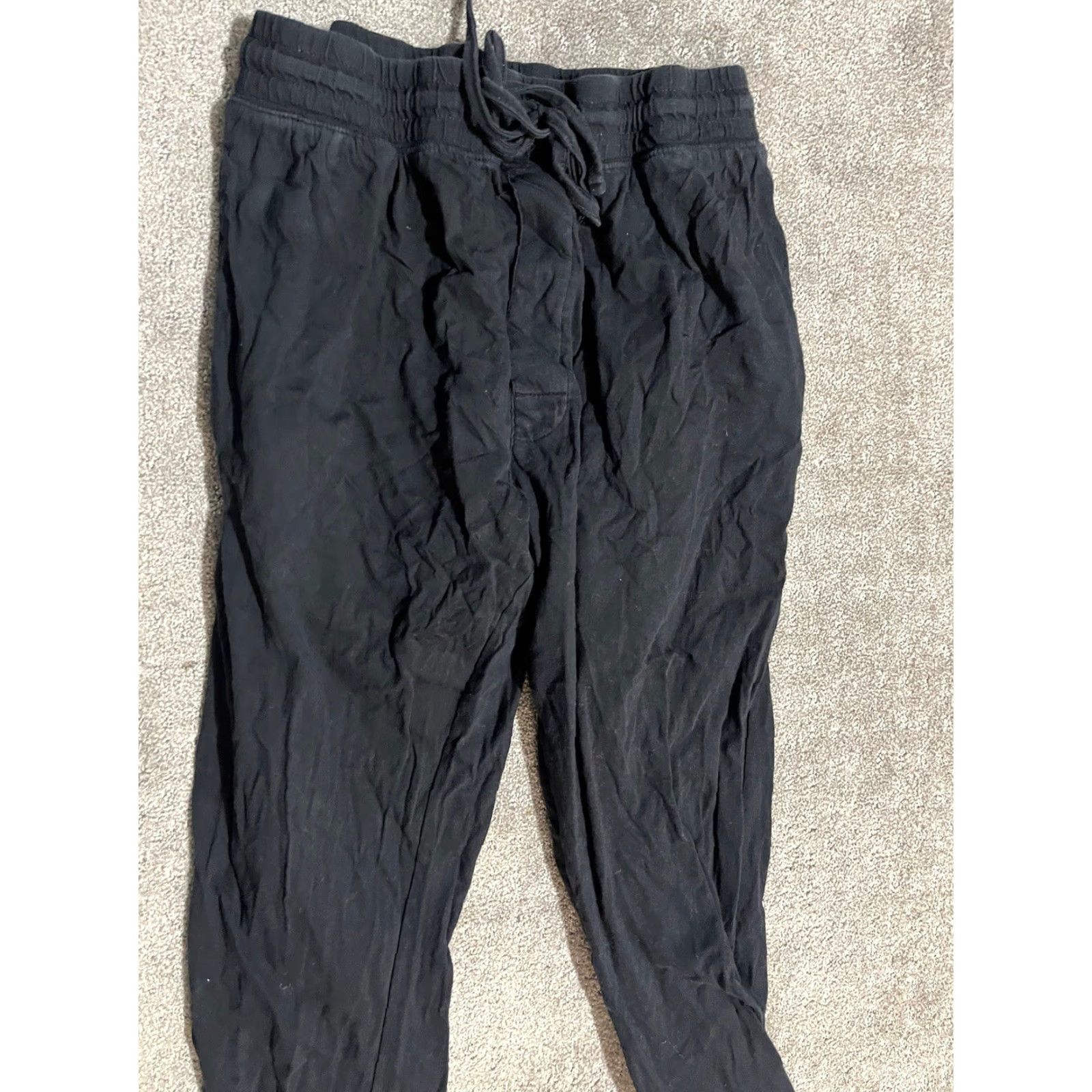 Champion Champion Sweatpants Mens Medium Black Tapered Athletic Pants Gym Workout Regular Fit Adult Pants Men Black Sweatpants 28in Inseam Regular Size US 31 - 2 Thumbnail
