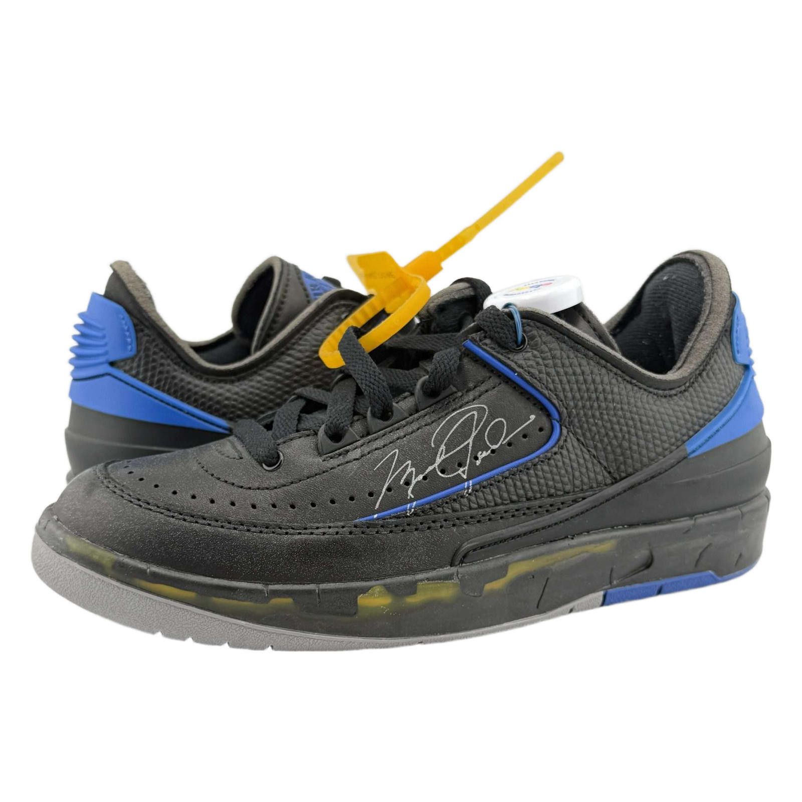 Jordan Brand Jordan 2 Low SP Off-White Black Blue 5.5 Used with Box Size US 5.5 / EU 38 - 1 Thumbnail