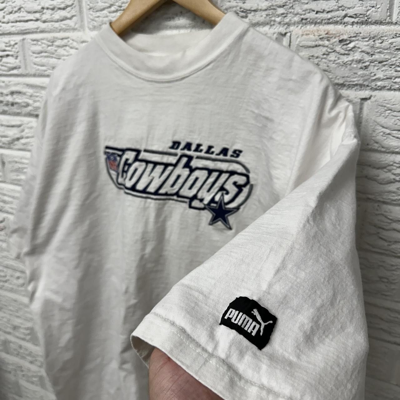 Puma Vintage Puma Dallas Cowboys Embroidered Shirt XL Size US XL / EU 56 / 4 - 4 Thumbnail