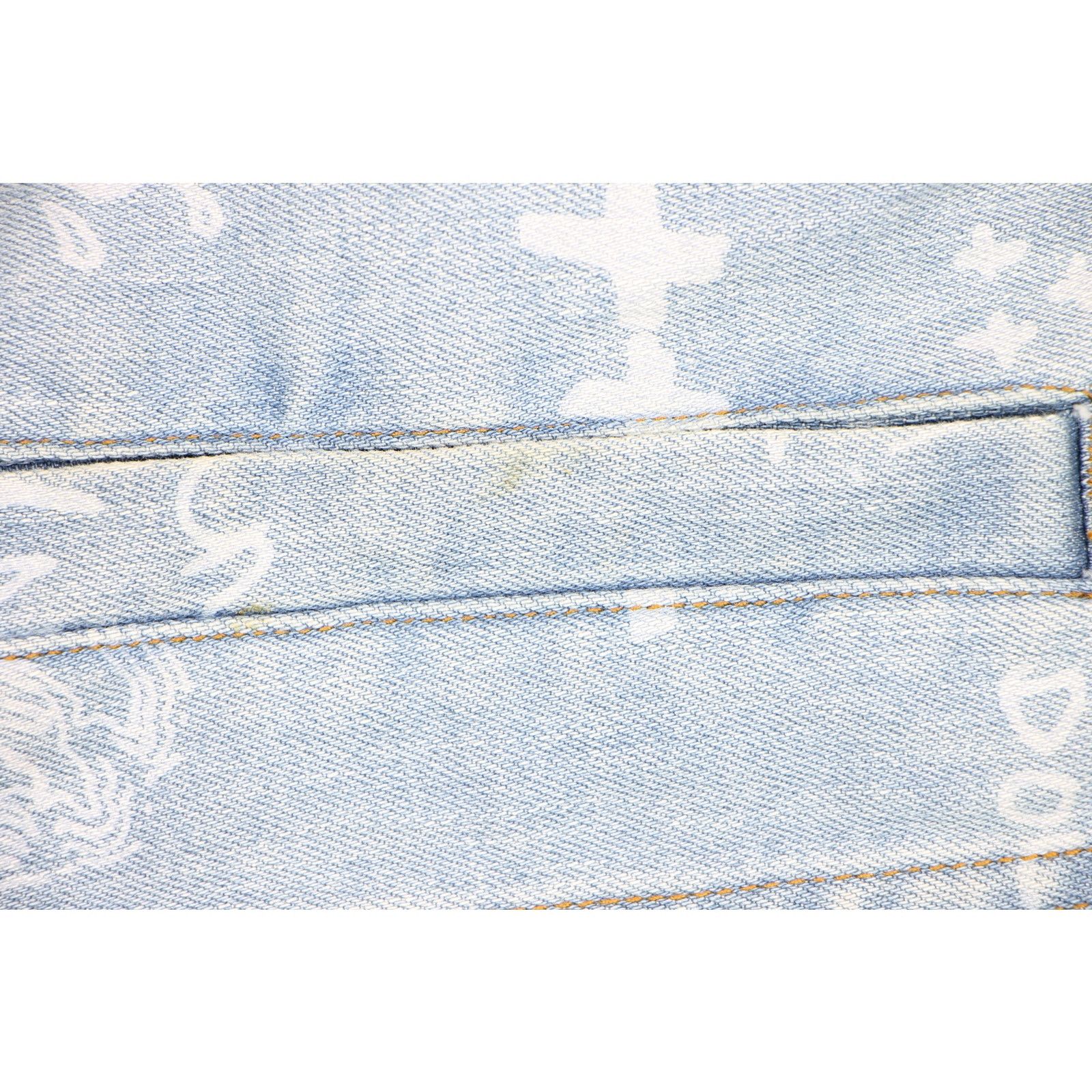 Pink Dolphin Pink Dolphin Scribbles All Over Trucker Denim Jean Jacket L Size US L / EU 52-54 / 3 - 3 Thumbnail