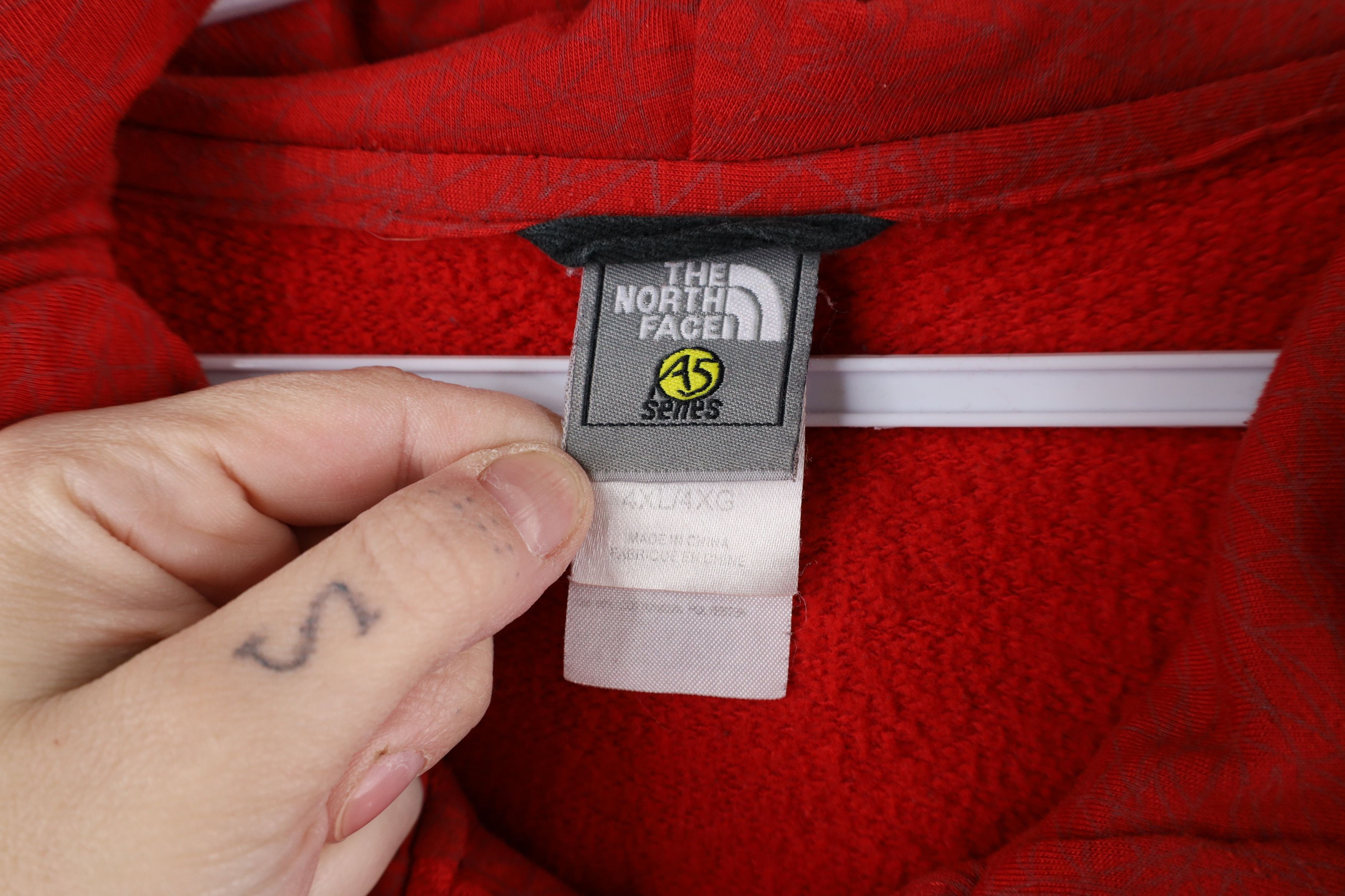 The North Face × Vintage Vintage The North Face A5 Series Spell Out Full Zip Hoodie Size US XXL / EU 58 / 5 - 5 Thumbnail