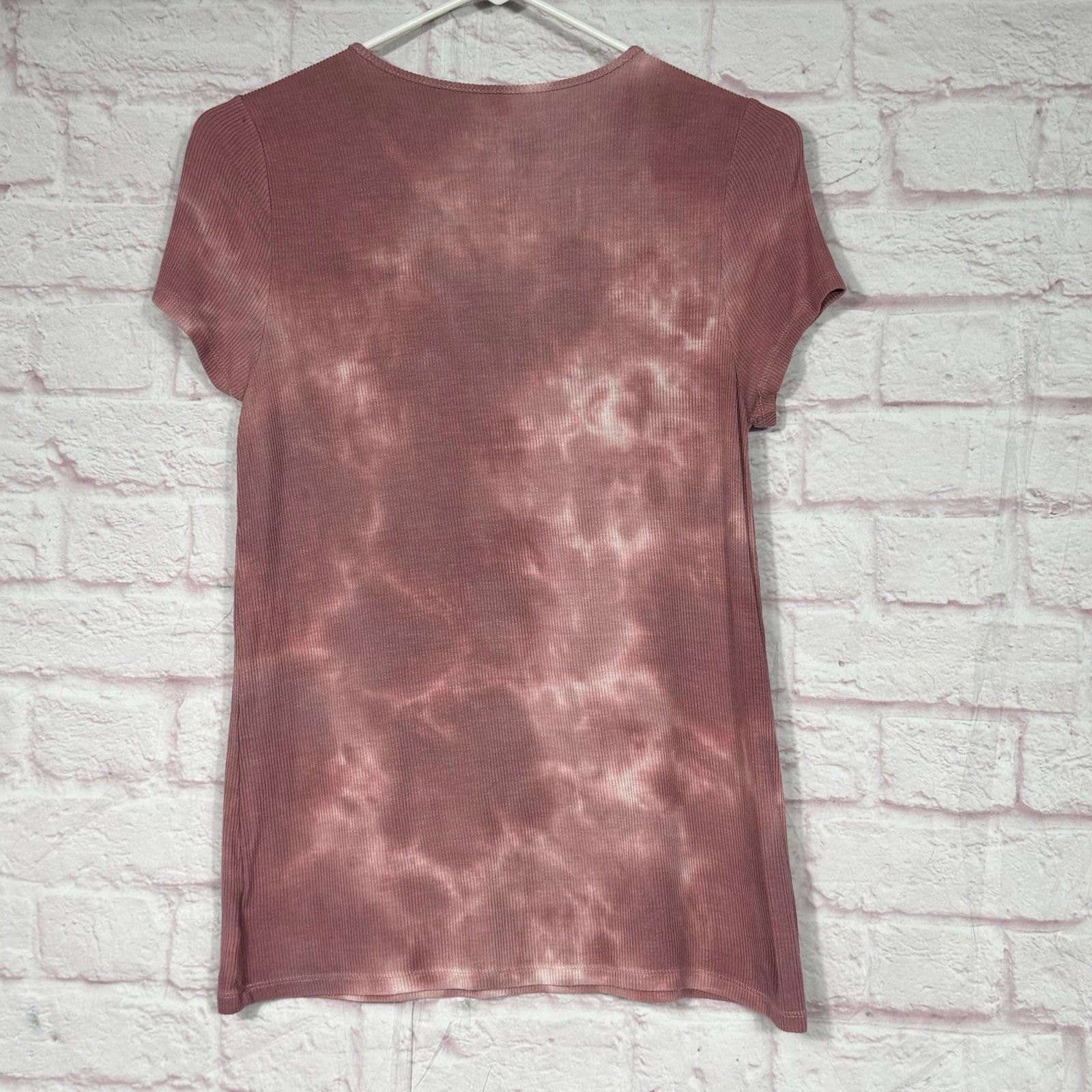 American Eagle Outfitters American Eagle Soft & Sexy Rib Tie-Dye T-Shirt Small Size S / US 4 / IT 40 - 5 Thumbnail