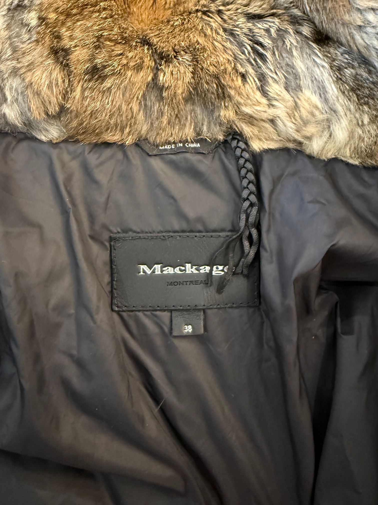 Mackage Mackage Glen Leather Down Bomber Size US S / EU 44-46 / 1 - 5 Thumbnail