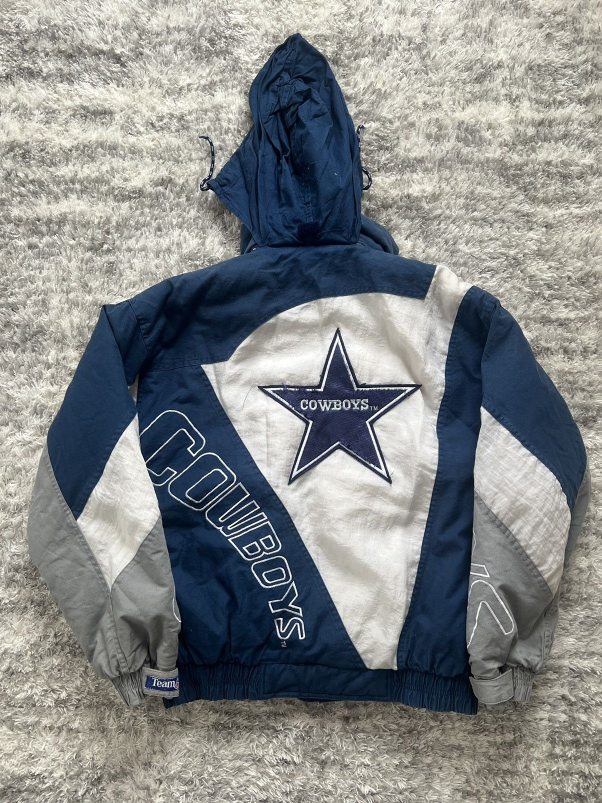 NFL × Sports Specialties Vintage NFL Dallas Cowboys Triple FAT Goose Down Jacket Size US L / EU 52-54 / 3 - 2 Thumbnail