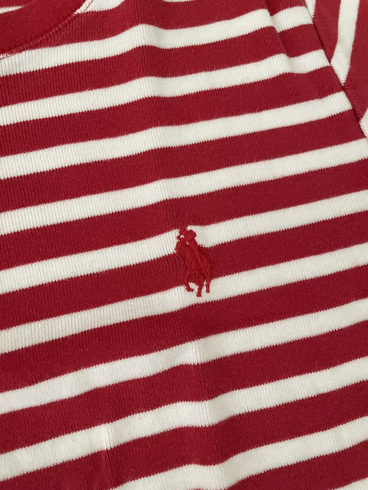 Ralph Lauren Sport Red Striped Ralph Lauren Sport T-shirt Size M / US 6-8 / IT 42-44 - 3 Thumbnail