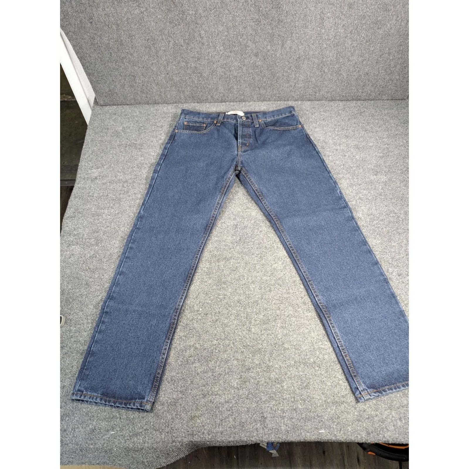 Levi's VINTAGE? No. Original Levis 501 Jeans - Jeans - Men - 34x30 - Blue - Button Fly - Straight - 501 - Levi's - Regular - 34 - 30in - New Size US 34 / EU 50 - 4 Thumbnail