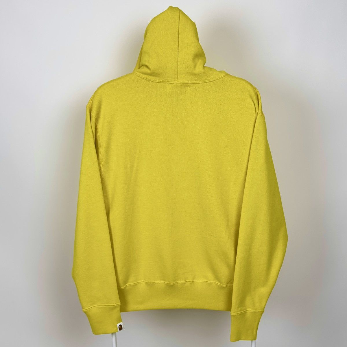 Bape Bape Ape Head One Point Relaxed Fit Hoodie Yellow Size US S / EU 44-46 / 1 - 6 Thumbnail