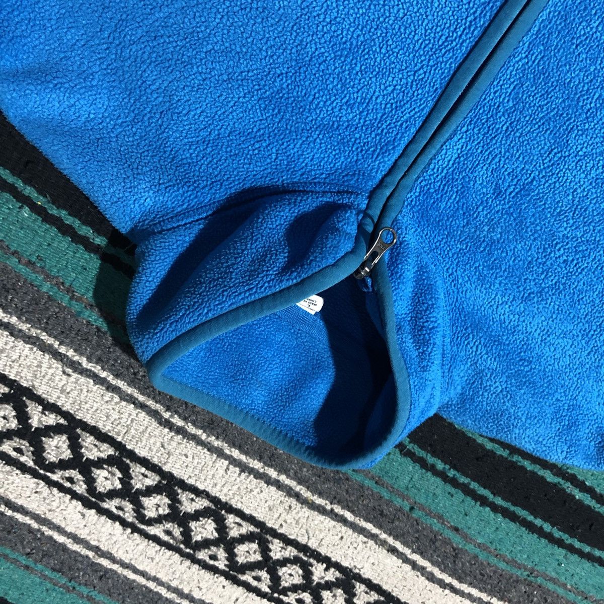 Japanese Brand × Uniqlo Uniqlo Blue Fleece Jacket Size US L / EU 52-54 / 3 - 4 Thumbnail