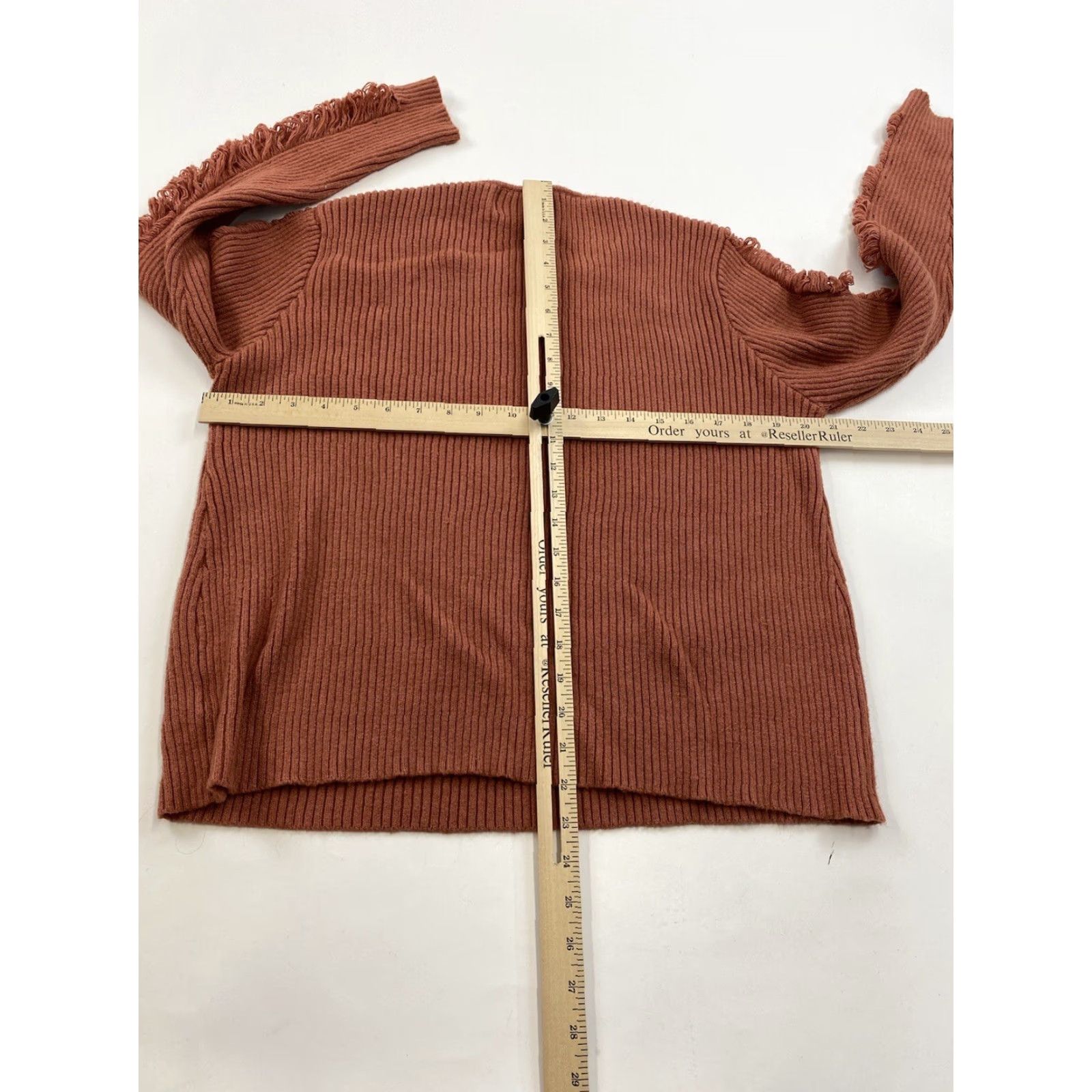 Anthropologie Anthropologie Paper Crane Sweater Womens Medium Rust Size M / US 6-8 / IT 42-44 - 5 Thumbnail