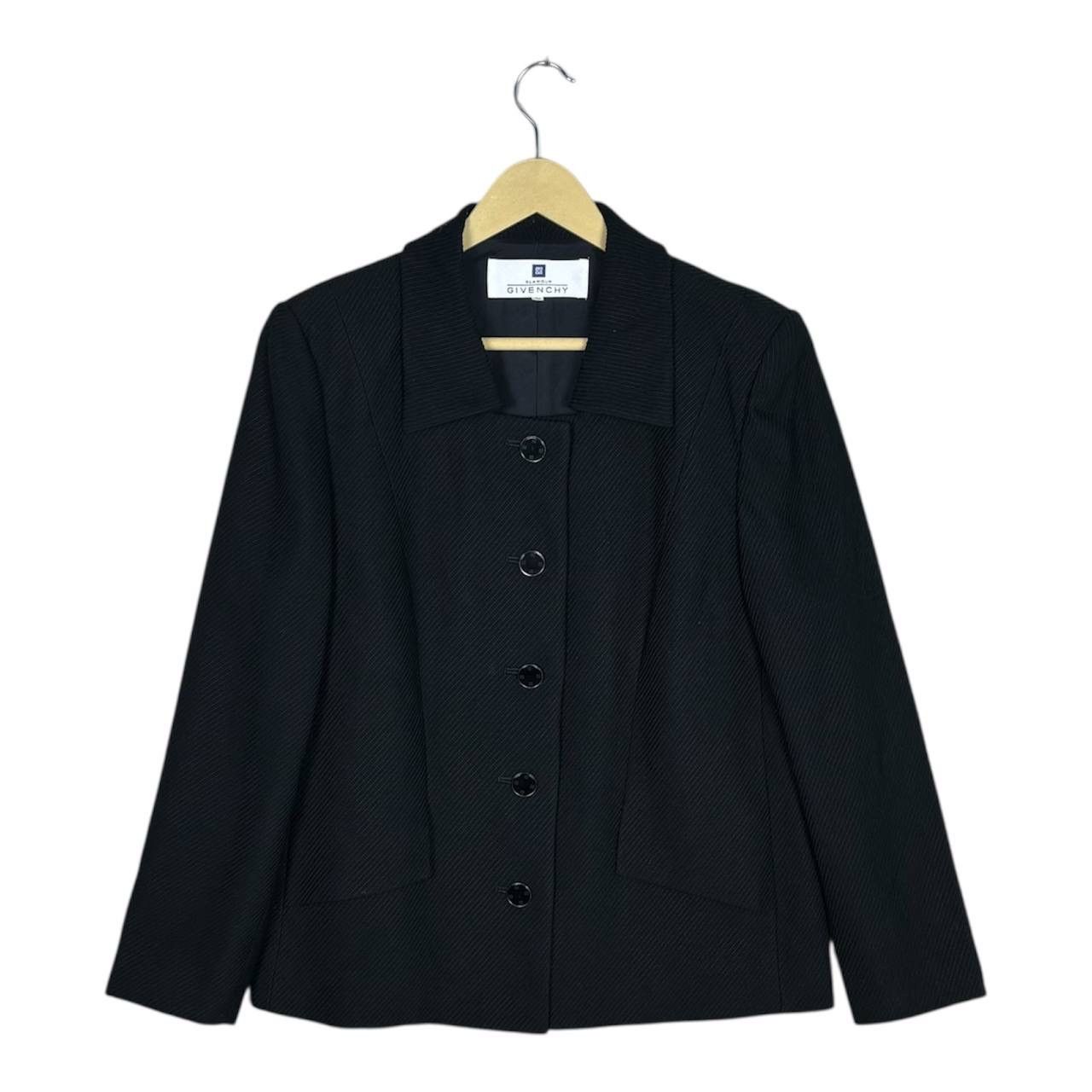 Givenchy Givenchy Glamour Classic Black Coat Jacket 42 Size M / US 6-8 / IT 42-44 - 1 Thumbnail