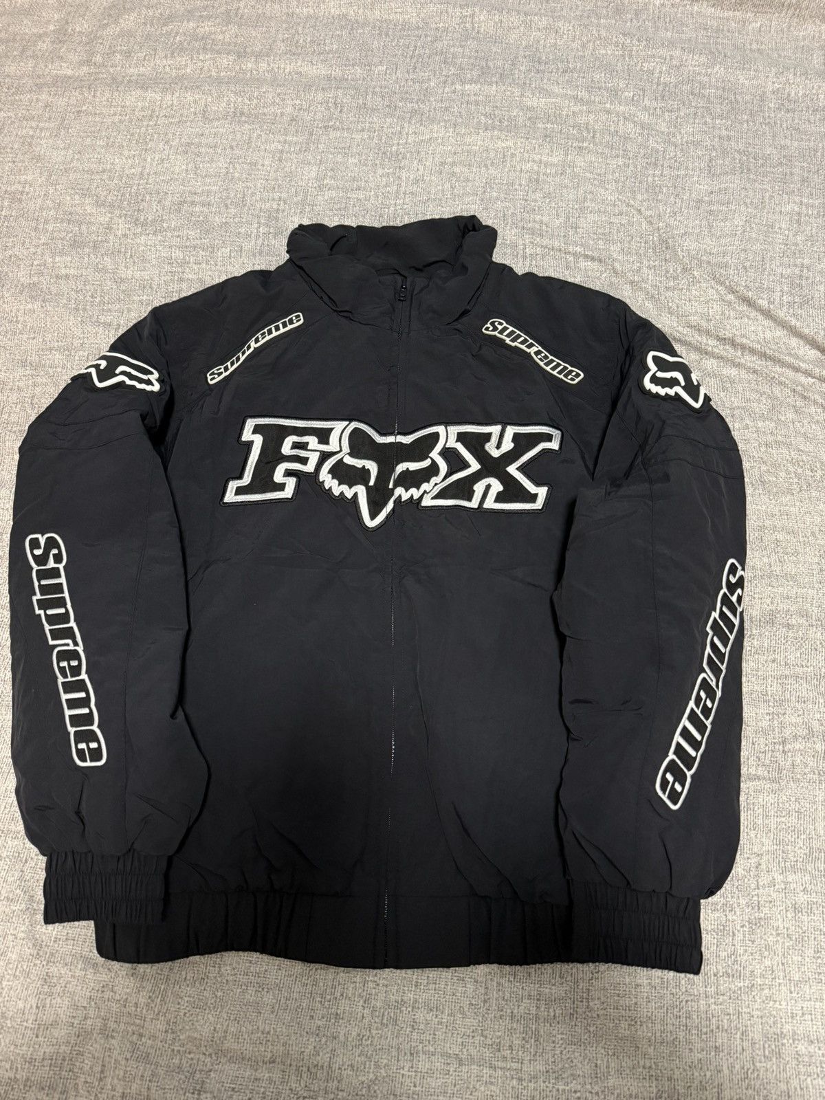 Fox Racing × Supreme Supreme fox racing puffy jacket black Size US M / EU 48-50 / 2 - 1 Thumbnail