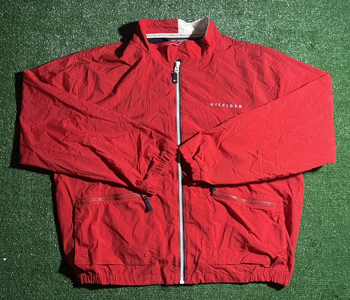 image of Tommy Hilfiger Jacket in Red, Men's (Size 2XL)