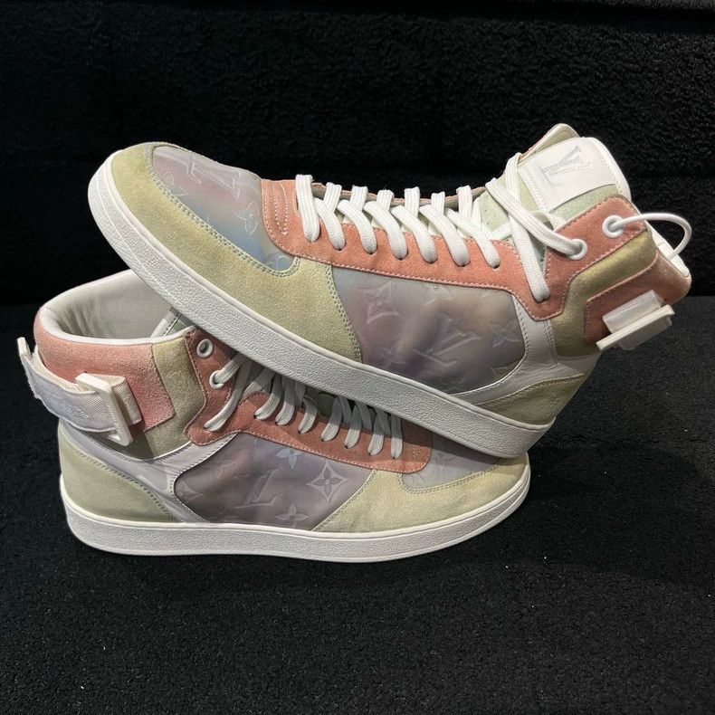 Louis Vuitton Louis Vuitton Rivoli Colorful High-Top Sneakers Size US 7.5 / EU 40-41 - 3 Thumbnail