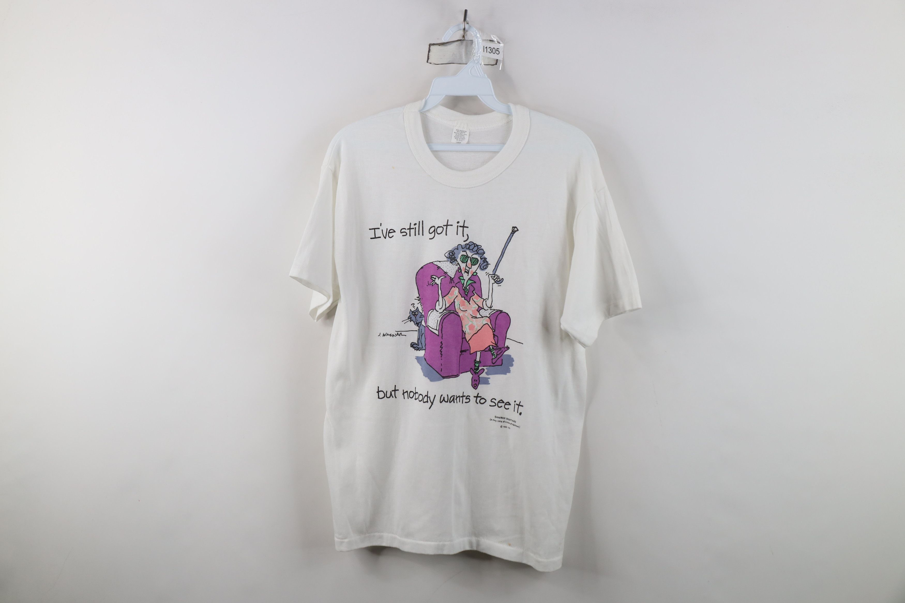 Vintage Vintage 80s 90s Still Got It But Nobody Wants It T-Shirt USA Size L / US 10 / IT 46 - 1 Thumbnail