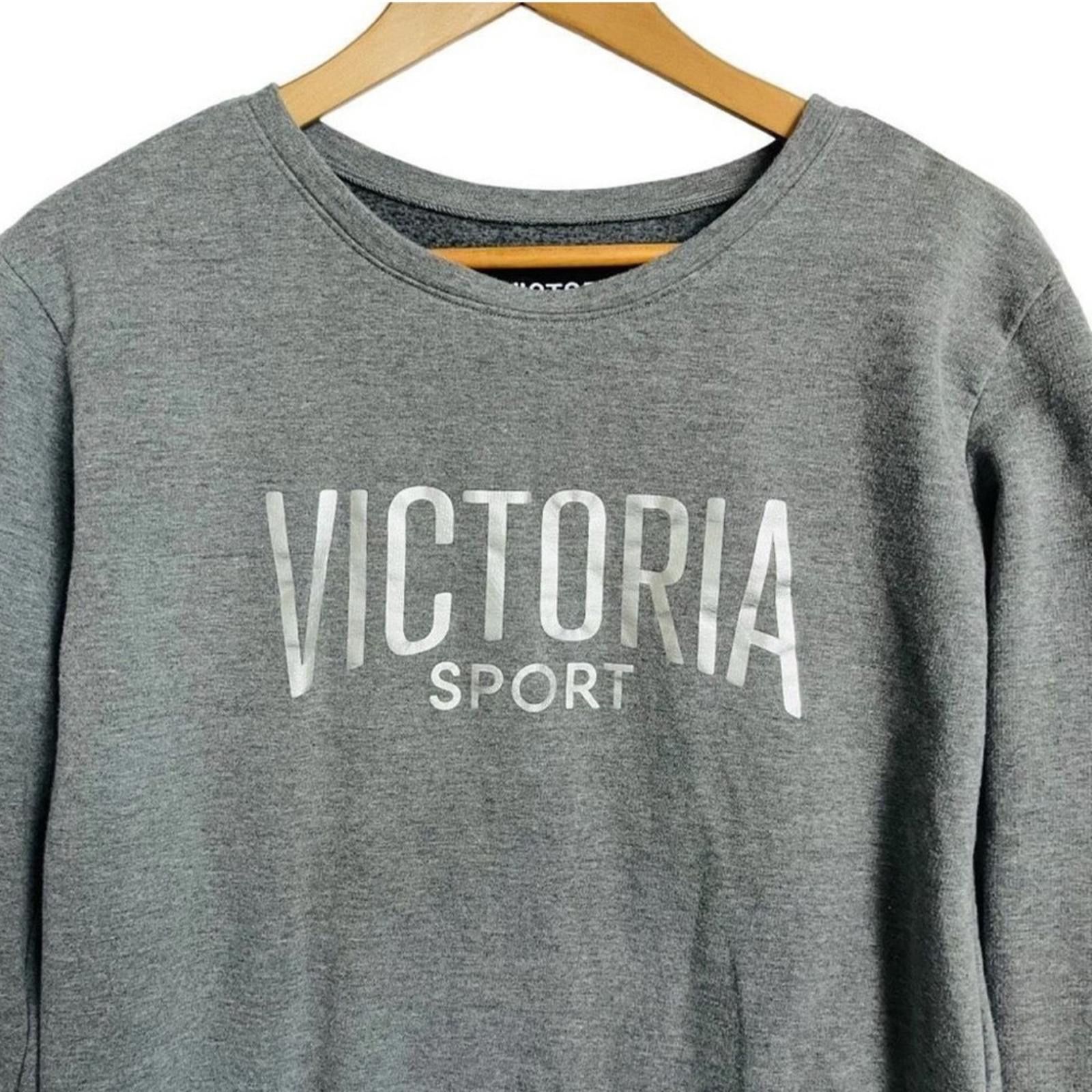 Designer Victoria's Secret Gray Sweatshirt Size S / US 4 / IT 40 - 2 Thumbnail