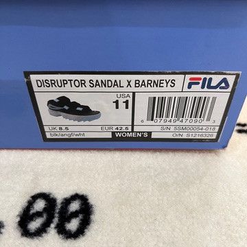 Fila RARE Fila X Barneys Disruptor Straps Wedge Sandal Size US 11 / IT 41 - 7 Thumbnail