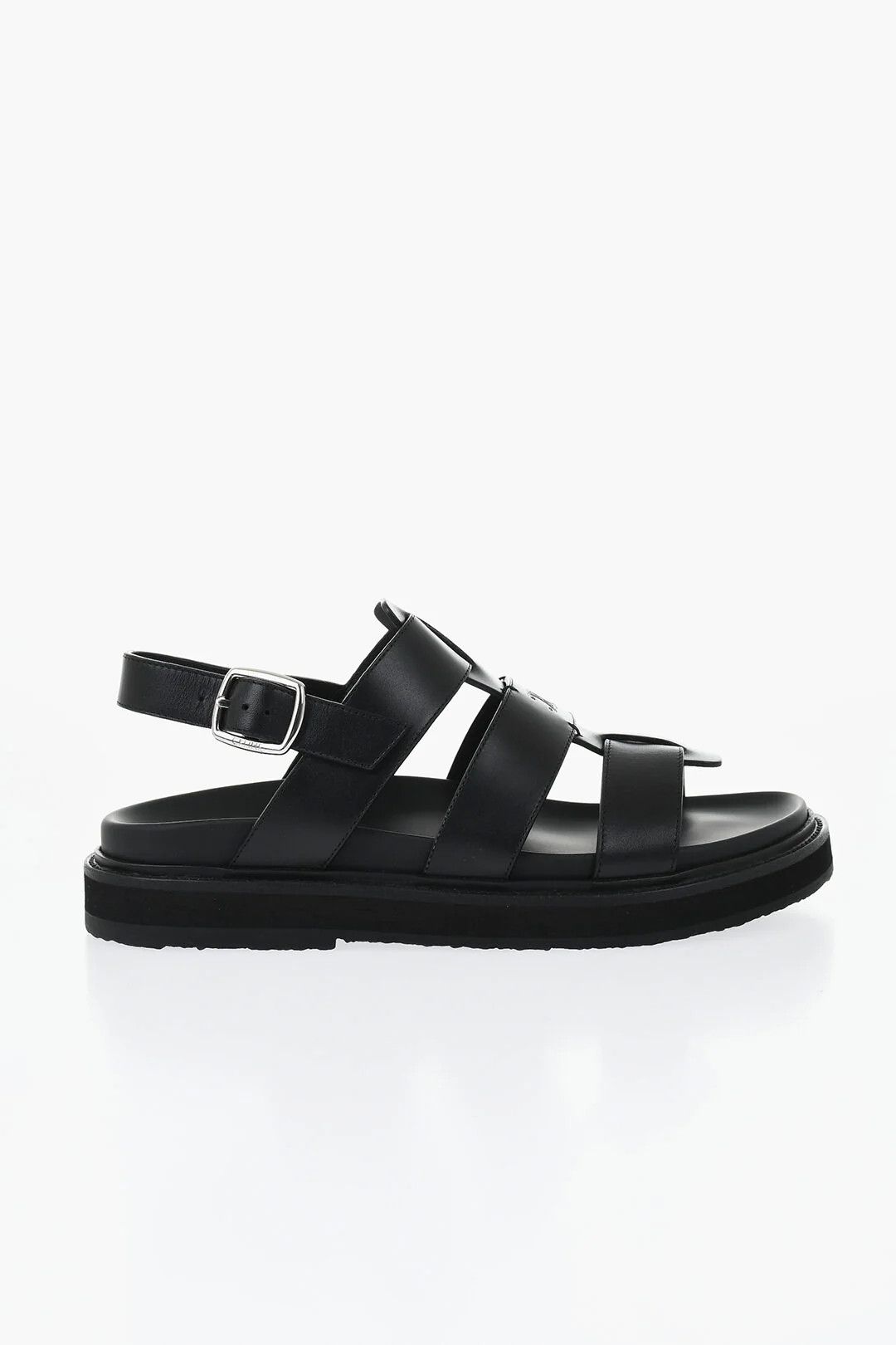 Celine og1mm0426 Leather Sandals in Black Size US 8 / EU 41 - 1 Thumbnail