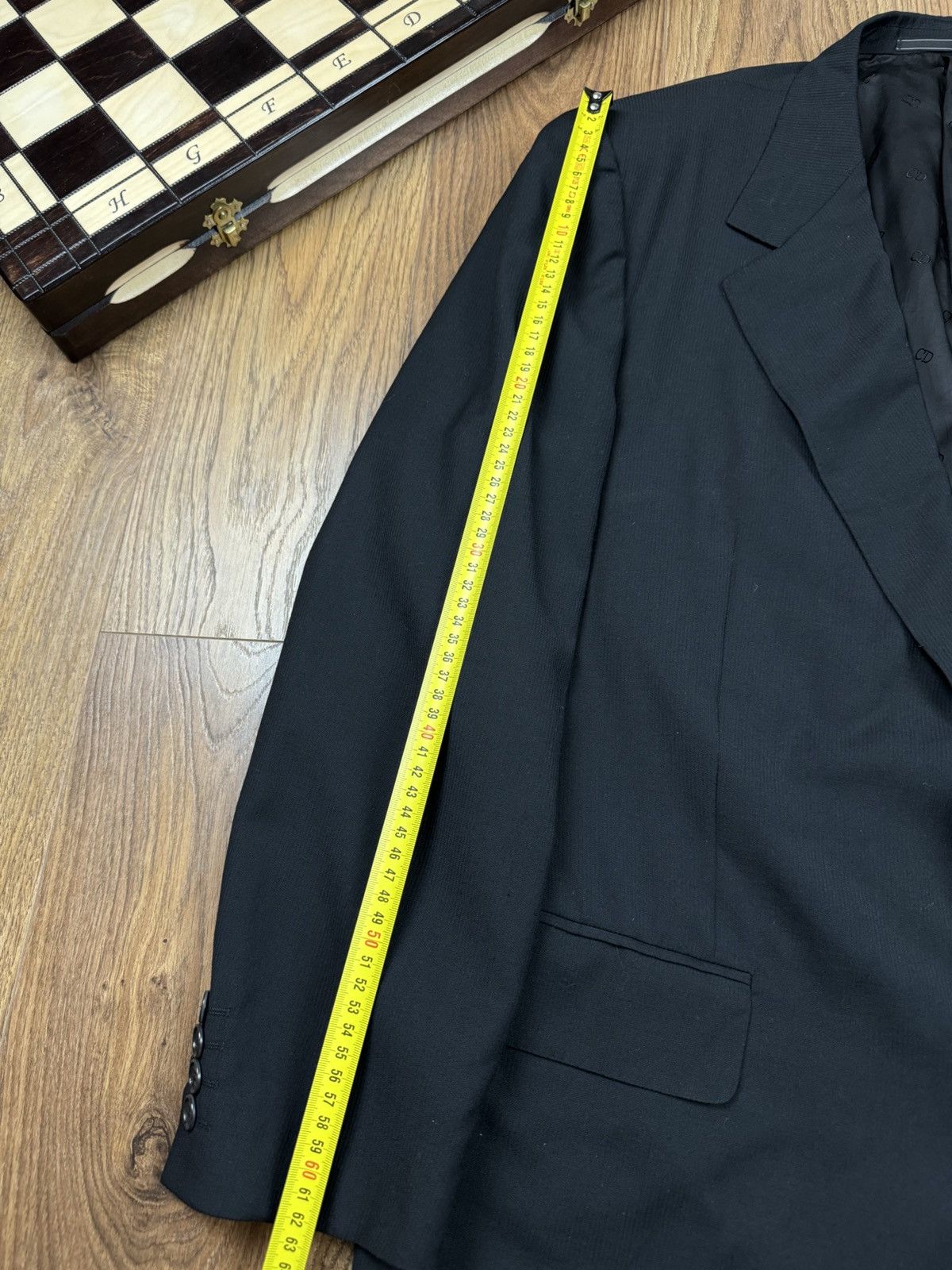 Christian Dior Monsieur Vintage wool blazer Christian Dior original luxury item Size 46L - 6 Thumbnail