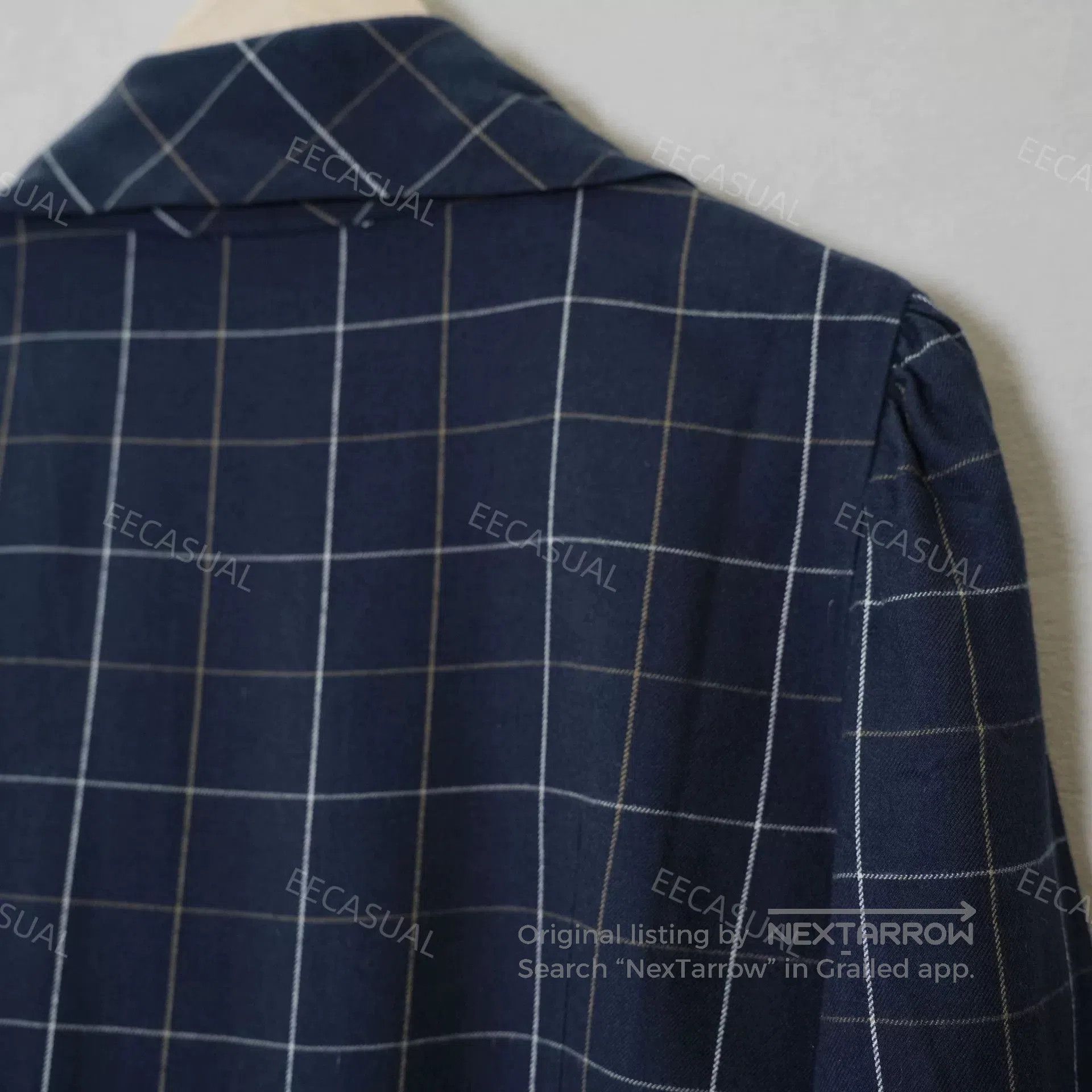 Other Vivienne Westwood Navy Checkered Shirt. Size L / US 10 / IT 46 - 6 Thumbnail