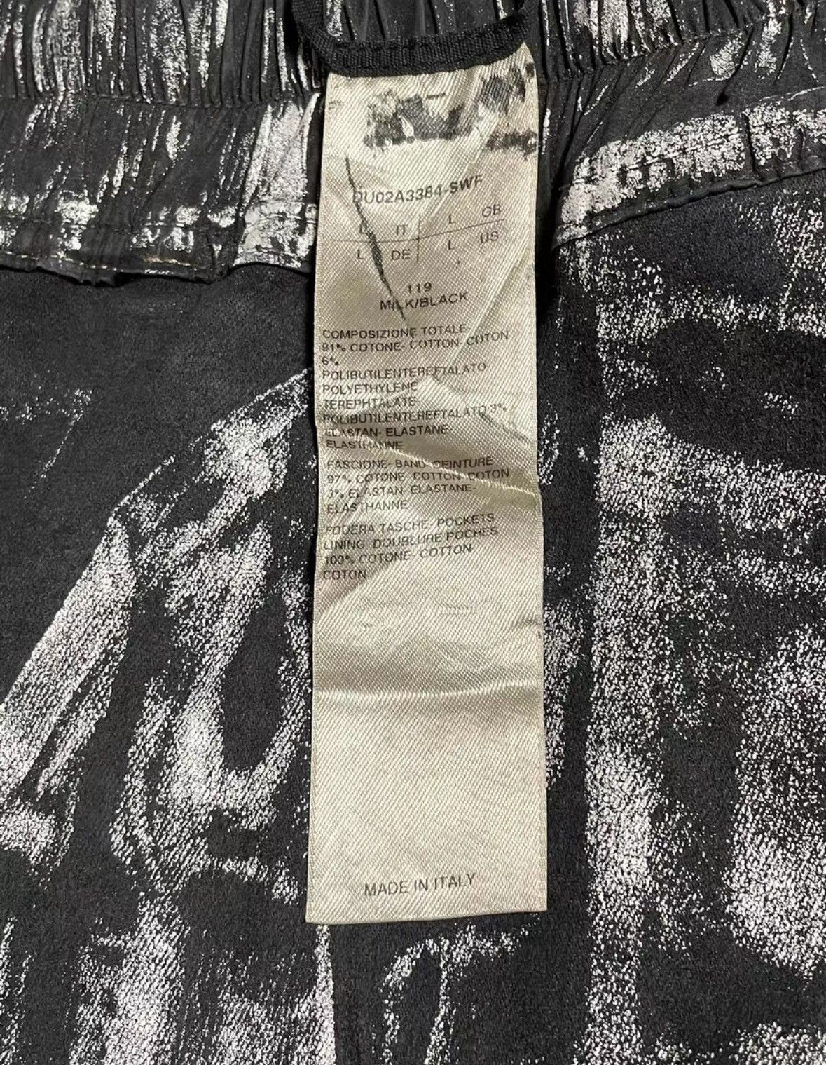 Rick Owens Sz L Rick Owens Drkshdw Silver Waxed Shorts Size US 30 / EU 46 - 3 Thumbnail