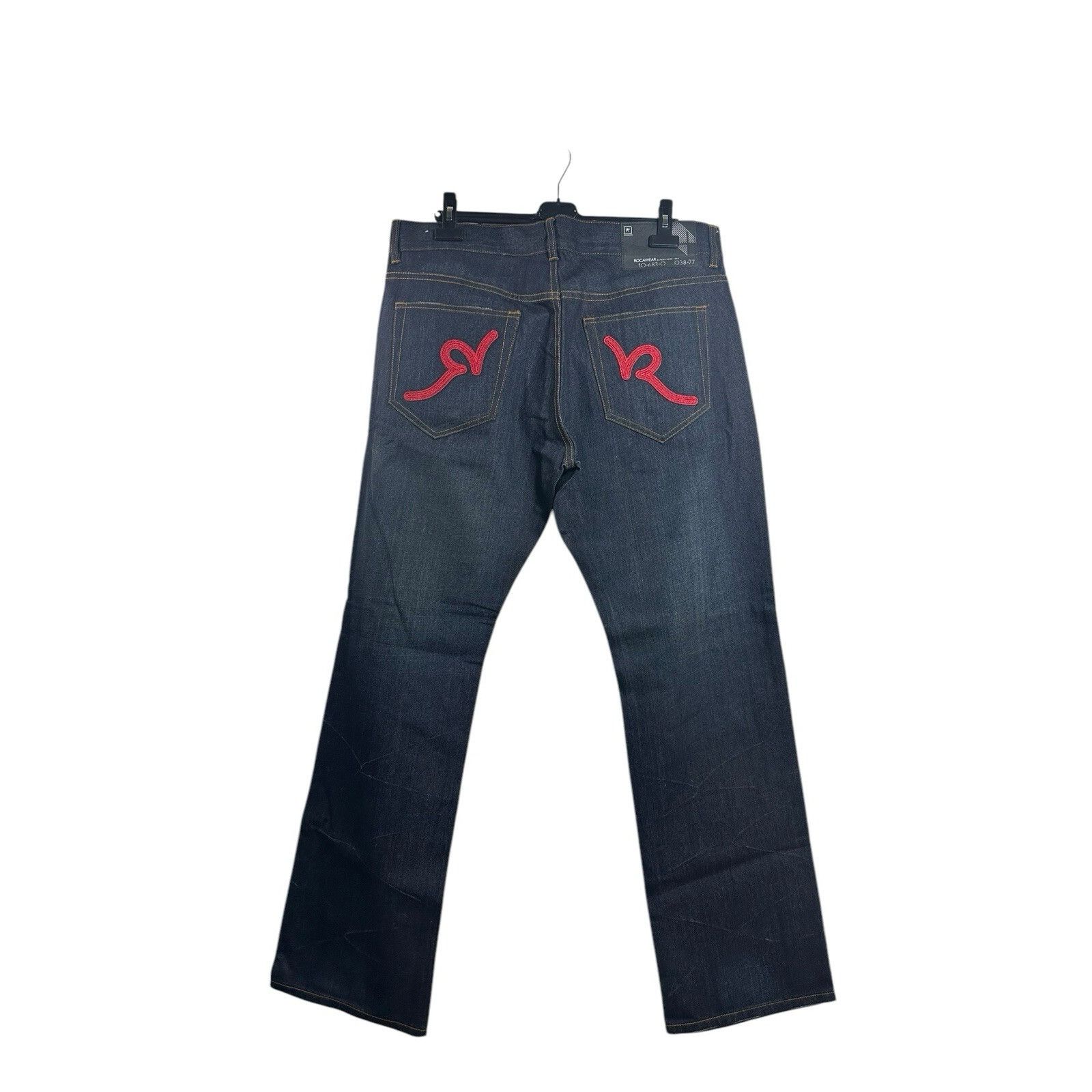 Rocawear Vintage Y2K Rocawear Jeans Mens Denim Baggy Hip Hop Indigo W Size US 38 / EU 54 - 3 Thumbnail