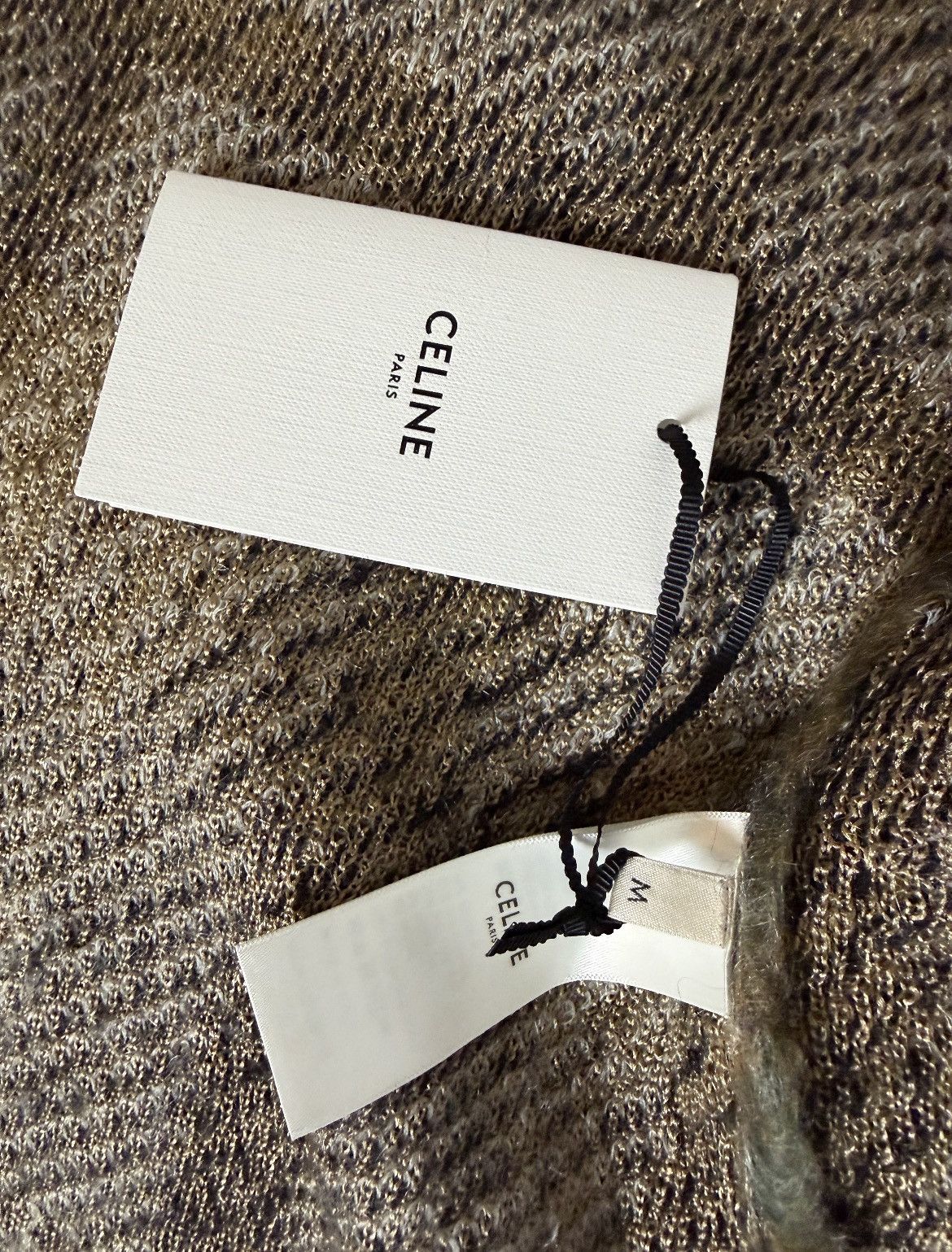 Celine FW20 Grounge Mohair Cardigan Size US M / EU 48-50 / 2 - 11 Thumbnail