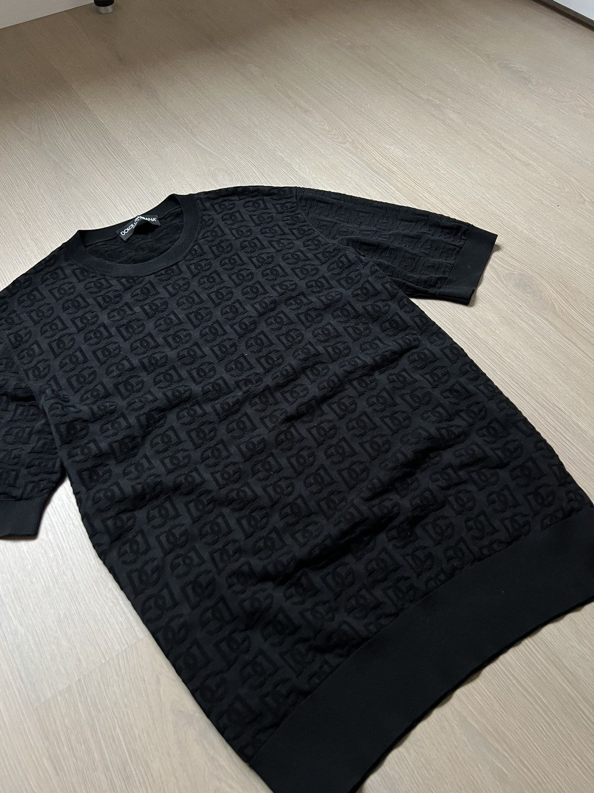 Dolce & Gabbana DG-logo silk sweater Size US M / EU 48-50 / 2 - 6 Thumbnail