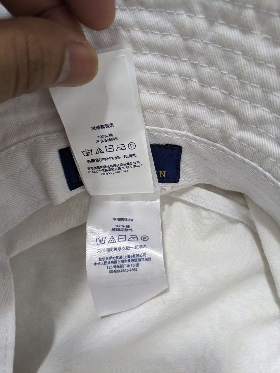 Polo Ralph Lauren VINTAGE POLO RALPH LAUREN ICONIC BEAR USA TWILL BUCKET HAT Size ONE SIZE - 9 Thumbnail
