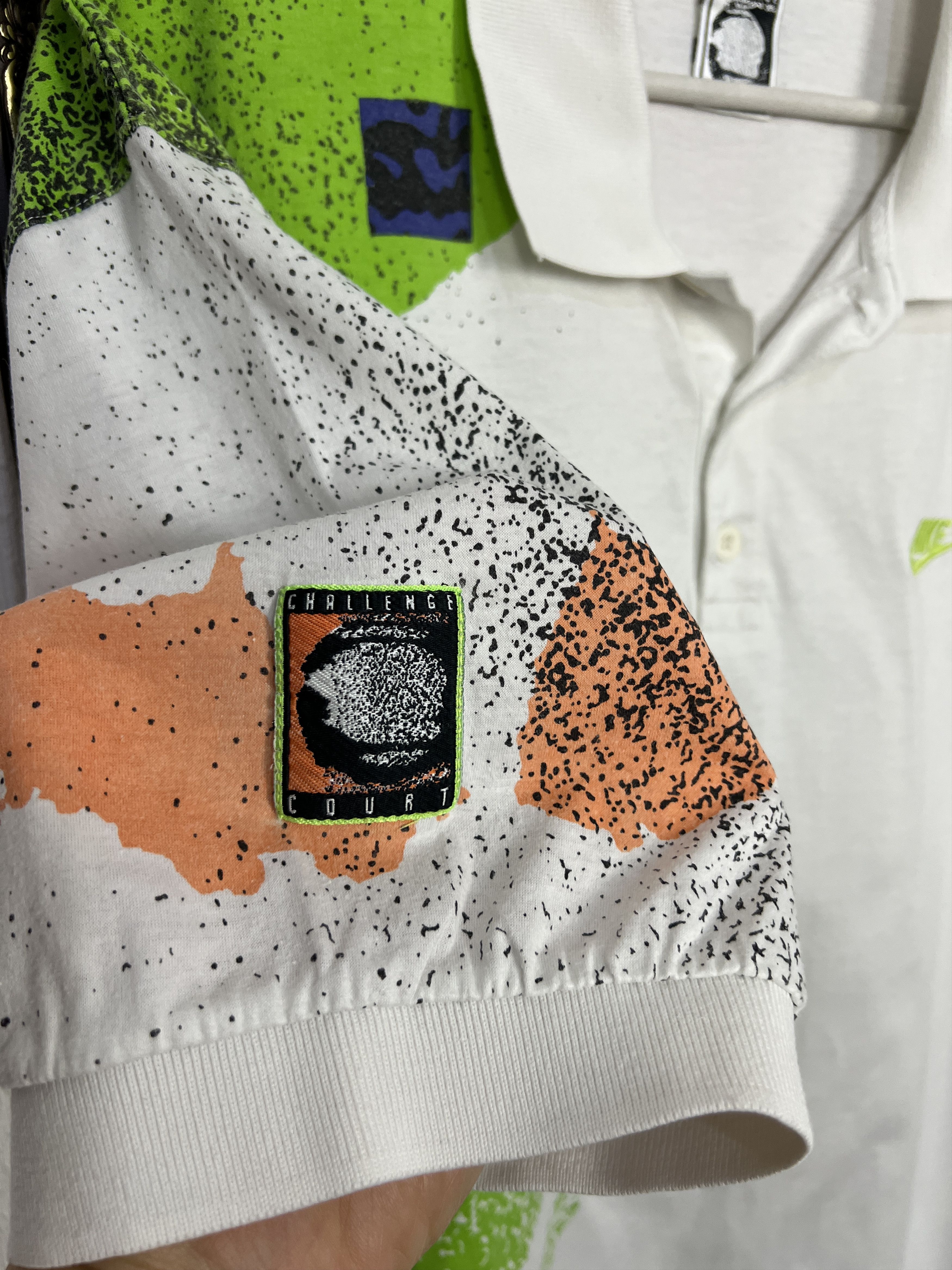 Nike Nike Challenge Court Andre Agassi Shirt Tennis Polo Jersey Size US XL / EU 56 / 4 - 4 Thumbnail