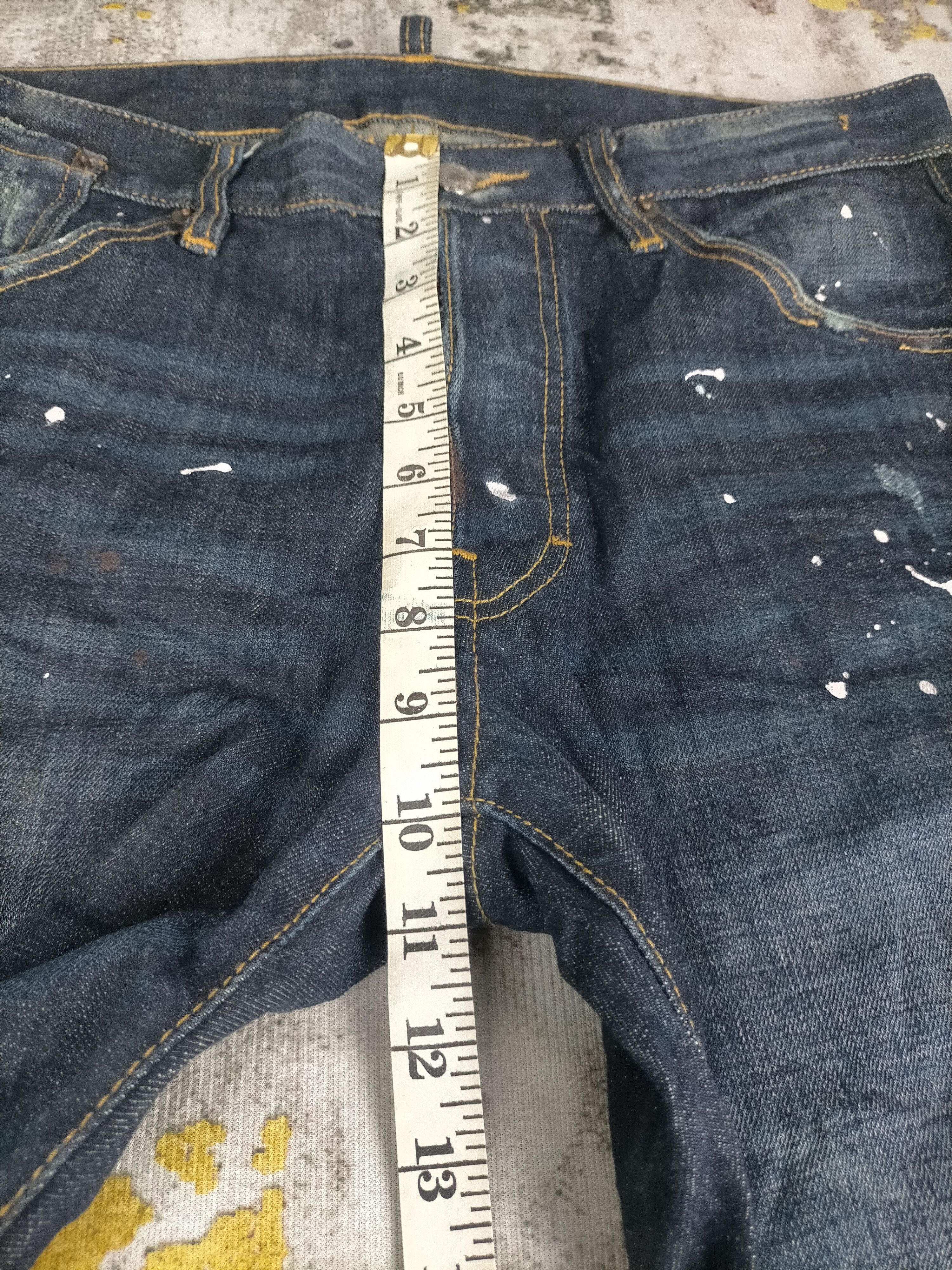Dsquared2 🔥 Like New Dsquared2 Splatter Distressed Jeans Size US 33 - 10 Thumbnail