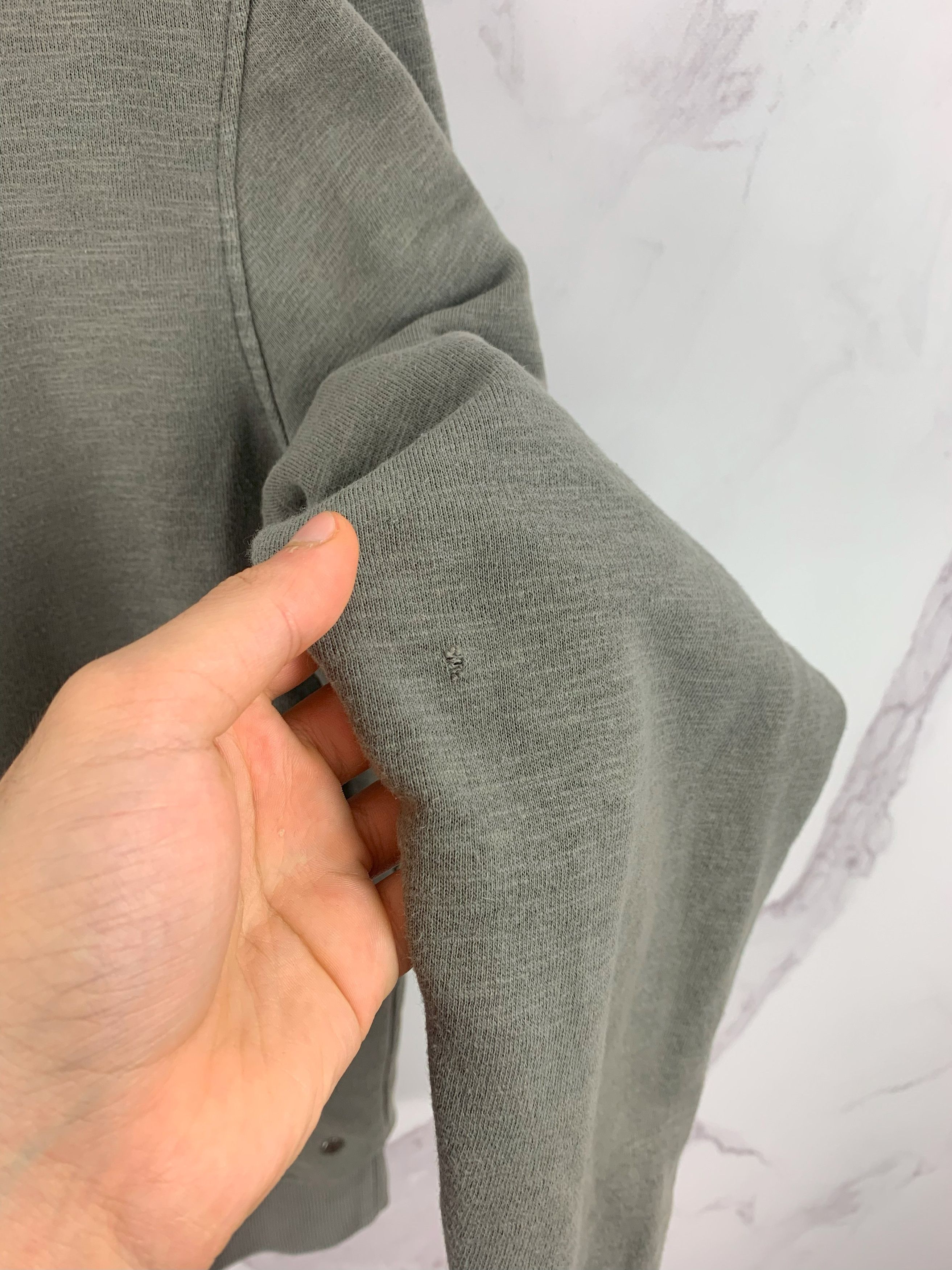 Allsaints Allsaints Griffin Crew Sweatshirt Zip Pockets Size L Size US L / EU 52-54 / 3 - 10 Thumbnail